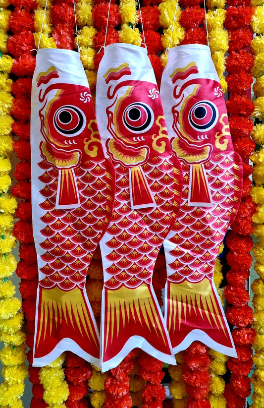 Japanese Koinibori koi carp wind socks large