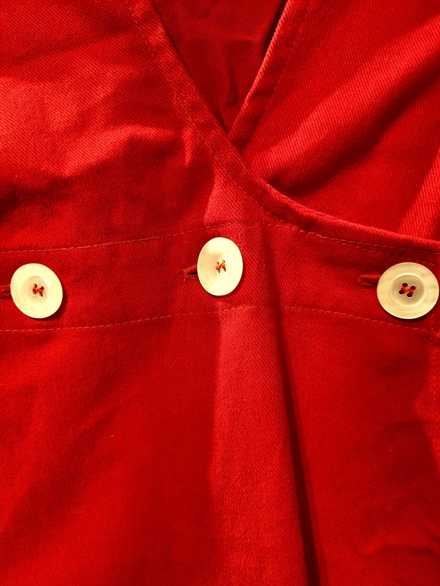 Apron dress - cotton drill*SALE PRICE