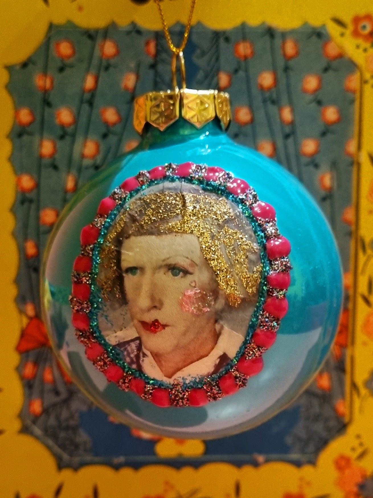 Grayson Perry glass baubles