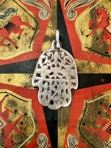 Antique hamza pendants large