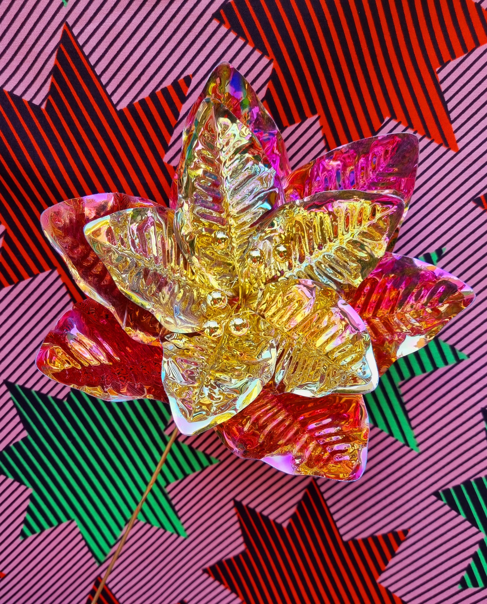 Holgraphic garlands and sprays cody foster