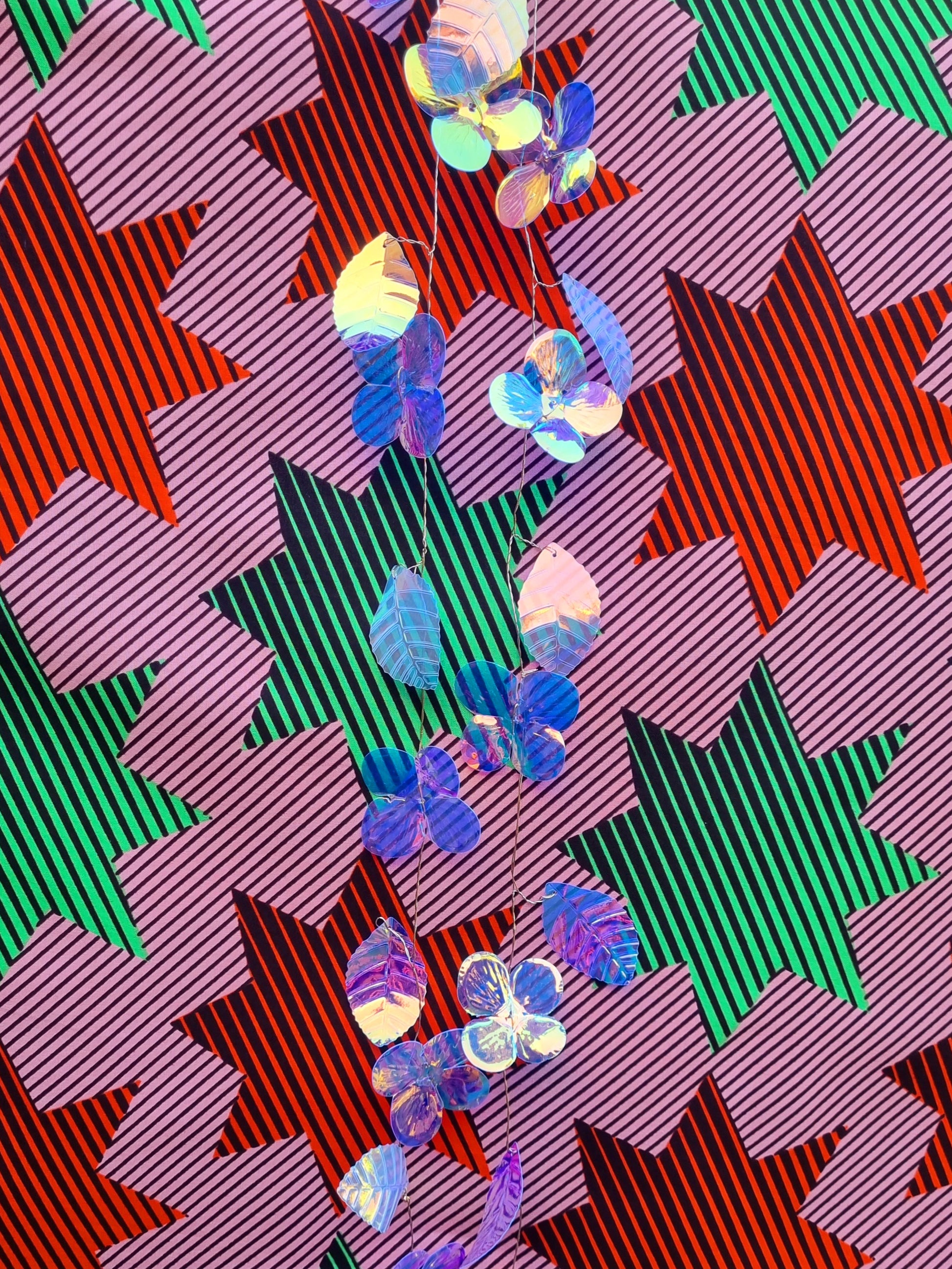 Holgraphic garlands and sprays cody foster