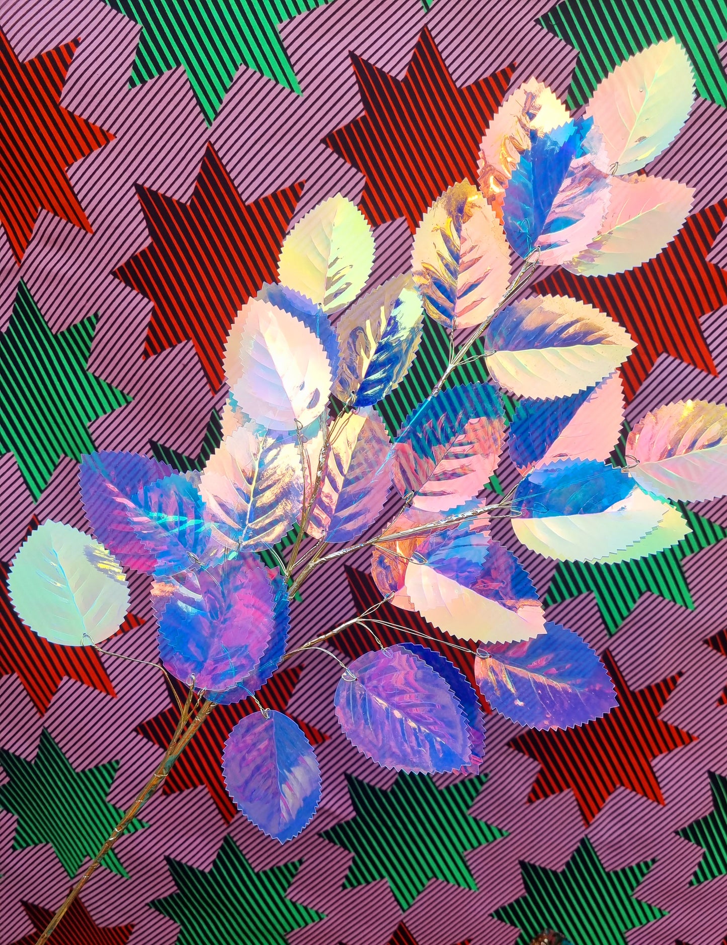 Holgraphic garlands and sprays cody foster