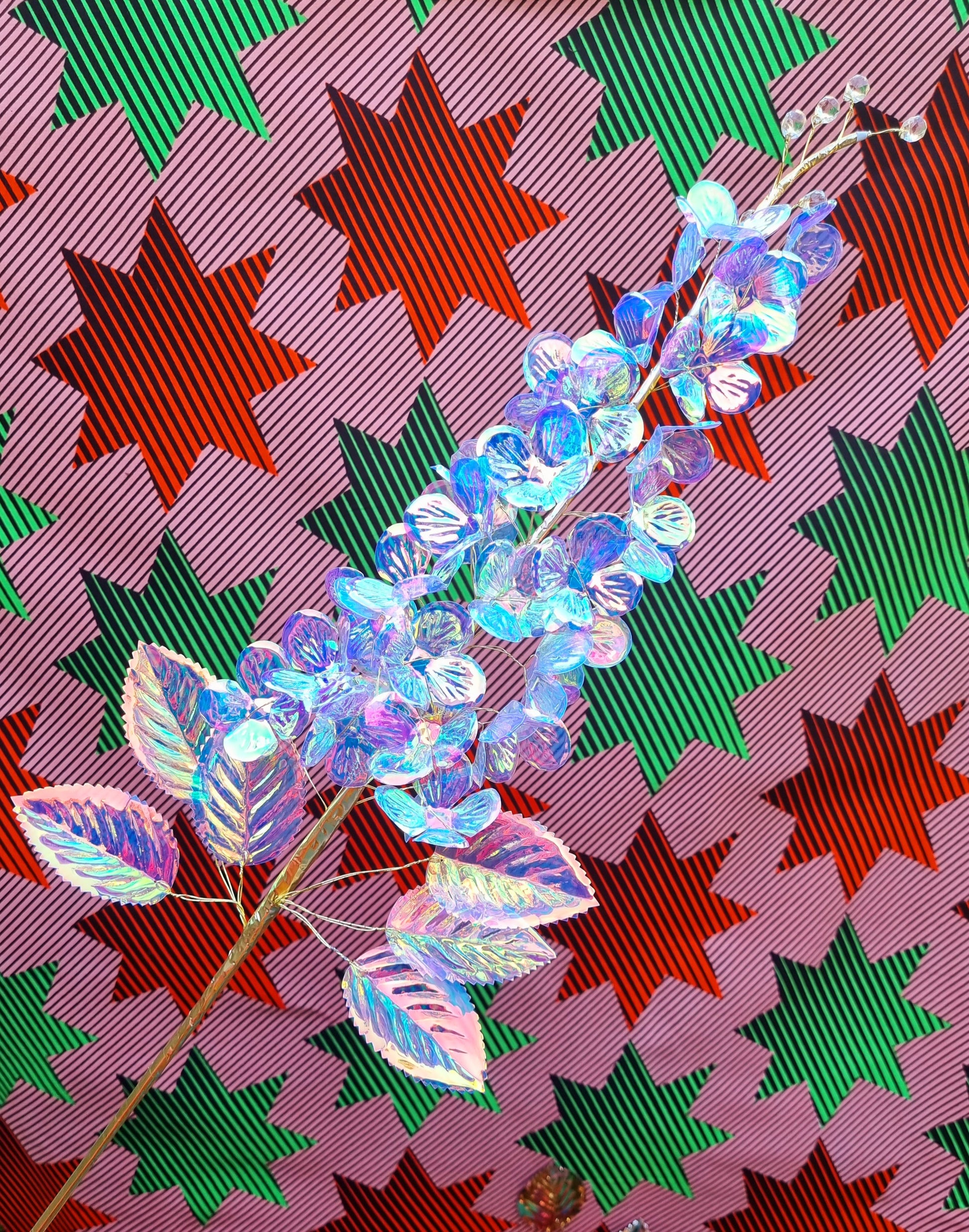 Holgraphic garlands and sprays cody foster