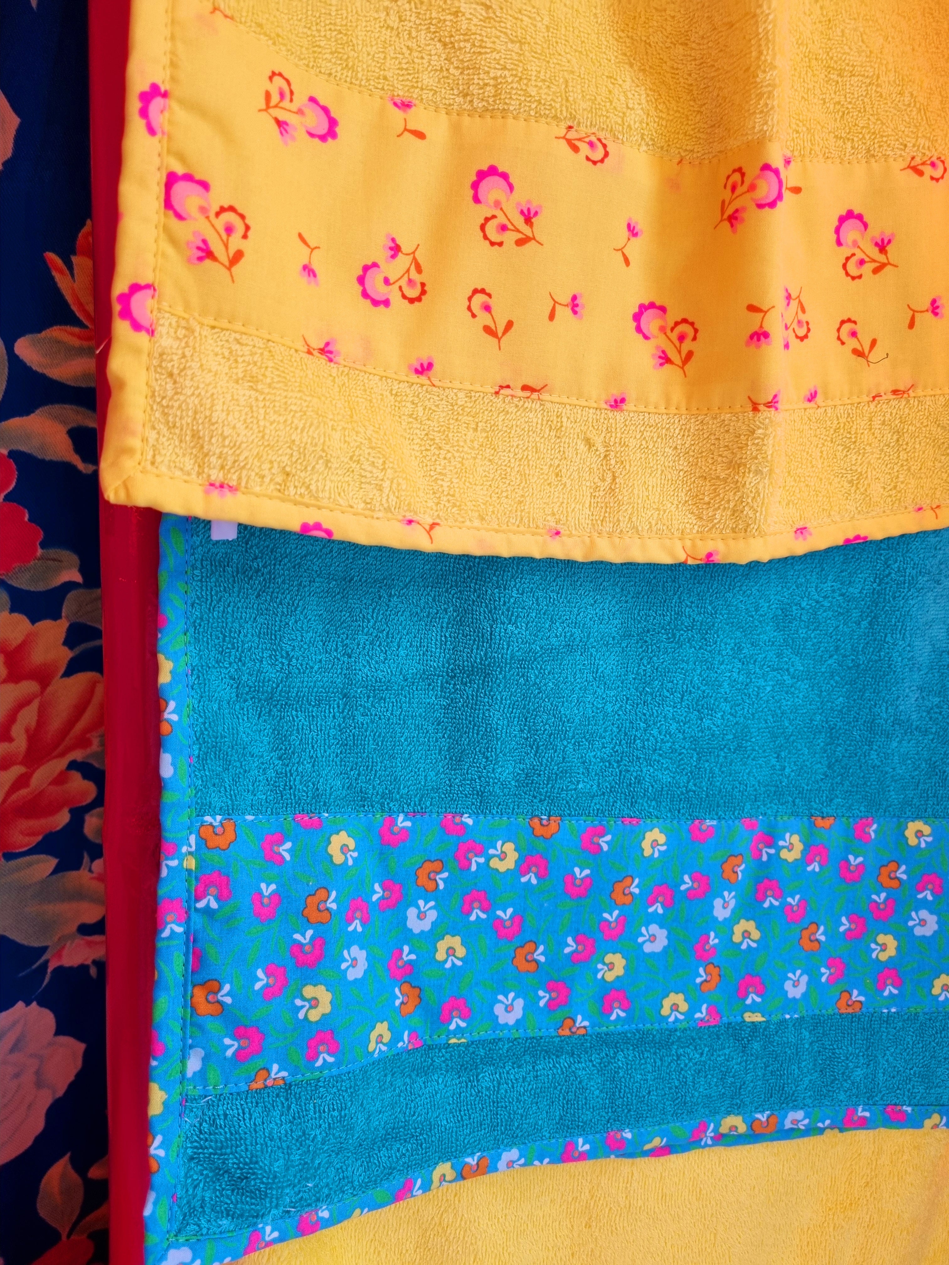 Towels with floral detail