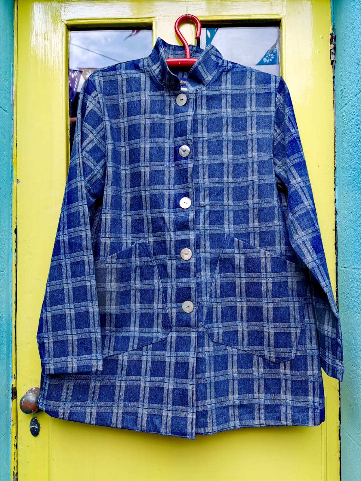 *SALE* Nehru jacket - denim
