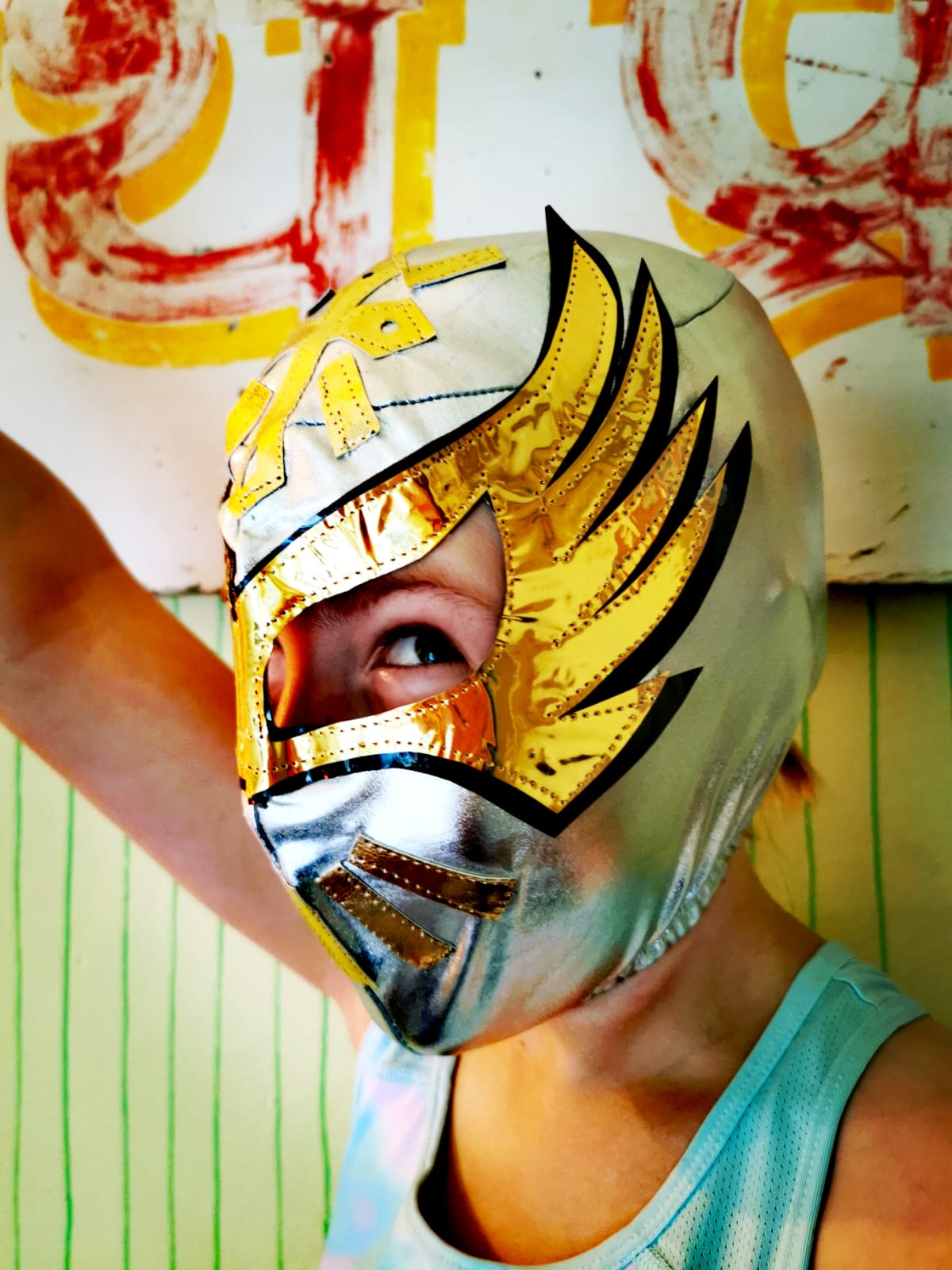 Mexican wrestling mask childrends size