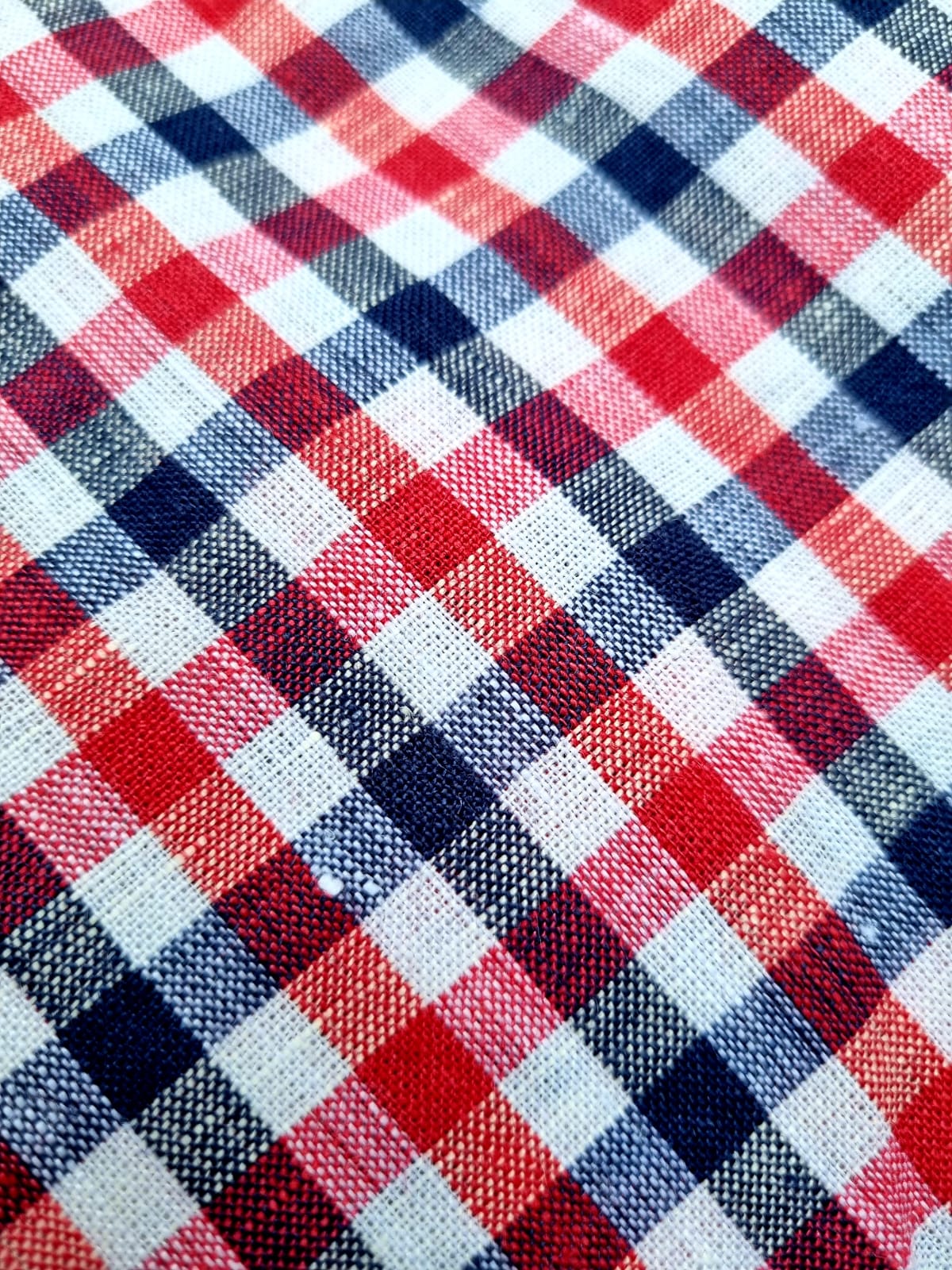 *SALE*Linen check Trench coat