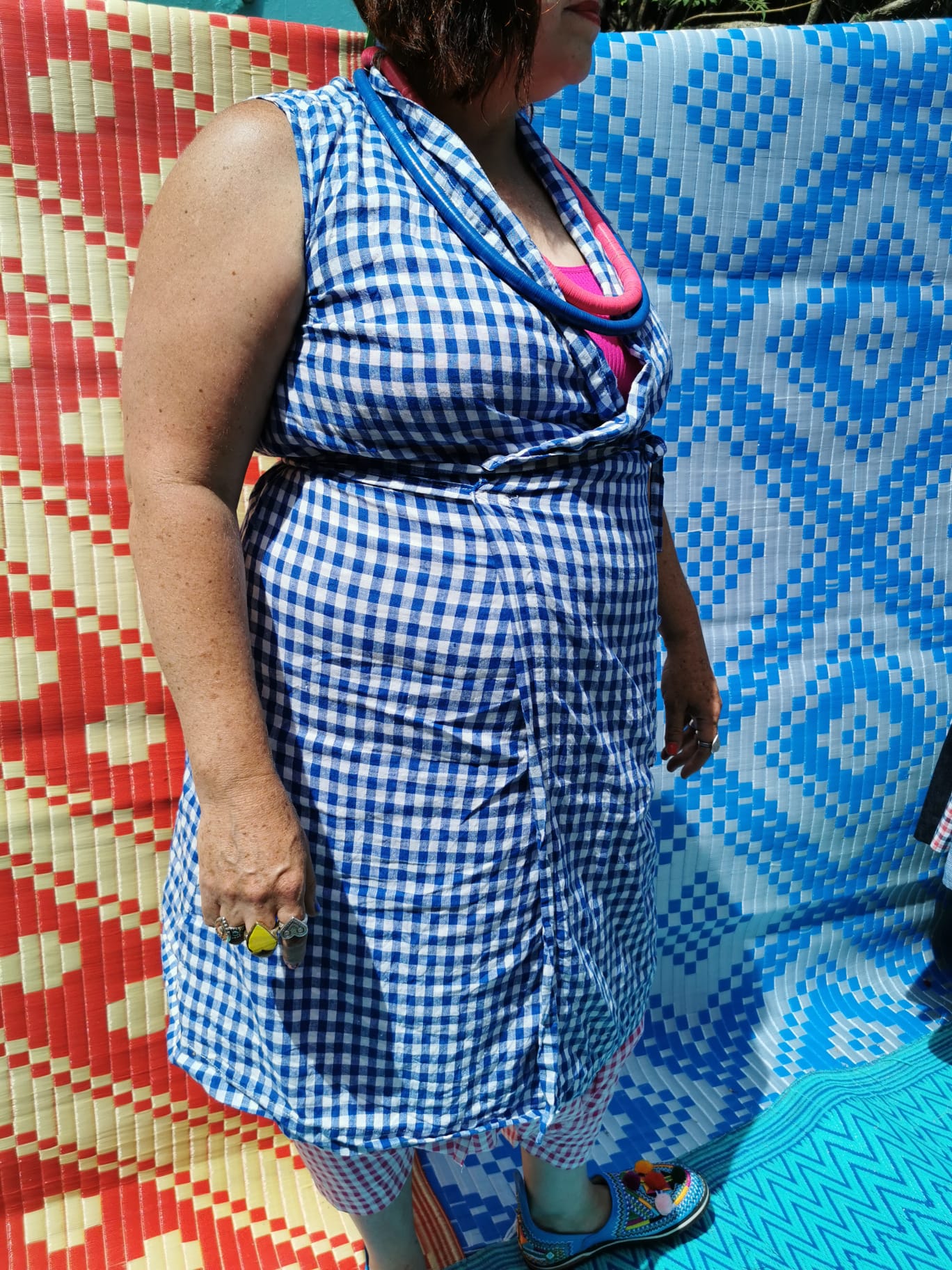 *SALE*Wrap dress - linen