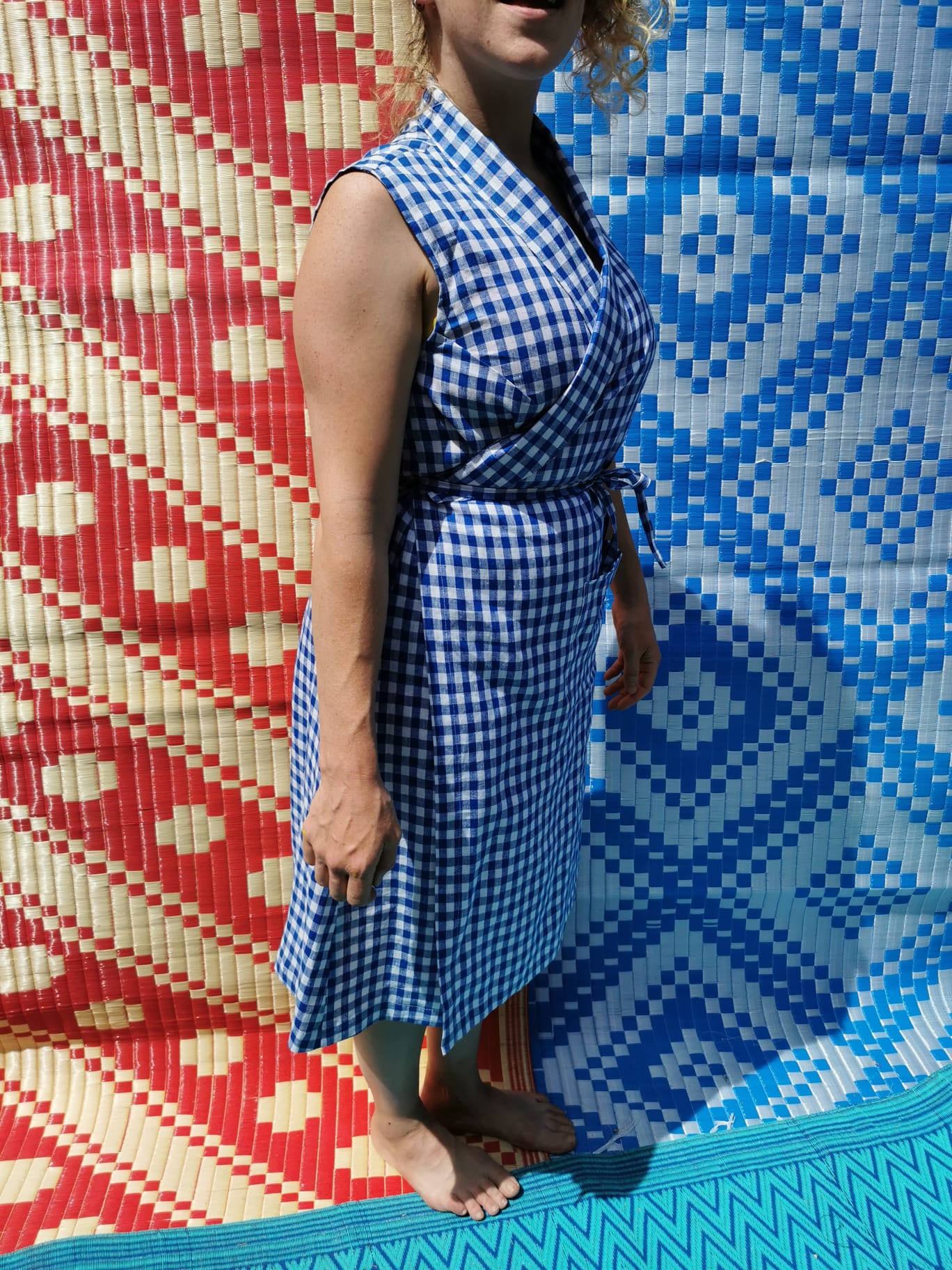 *SALE*Wrap dress - linen