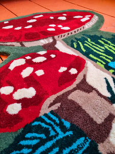 Fabulously cosy cutest shaped pile rugs ifrom paintings  by our most favourite Nathalie Lete!

Beautifully made and sweet as a nut!

Toadstool 90 x 80cm

Squirrel 90 x 80cm

Gingerbread house 110 x 90cm 

Cotton and acrylic.

Local cleaning with either soapy water or carpet cleaner.

 

Nathalie lete rug.toadstool rug . Squirrel rug design farm shop little thing. Nathalie lete uk 