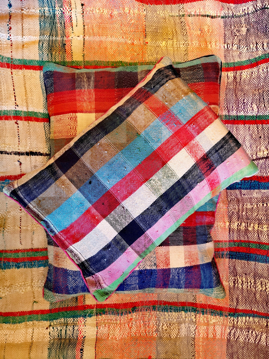 Vintage berber blanket