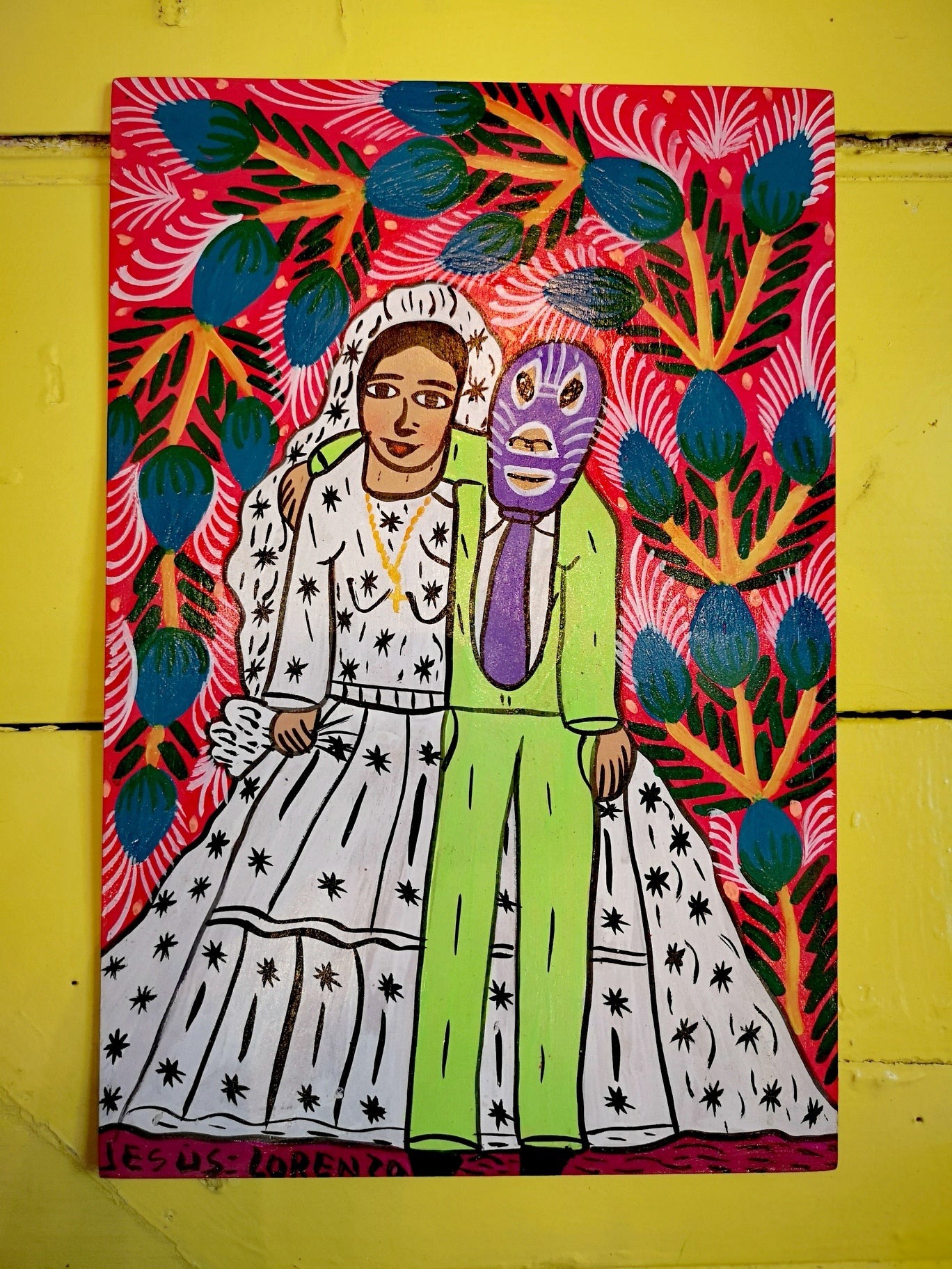 Familia Lorenzo - Luchador retablo