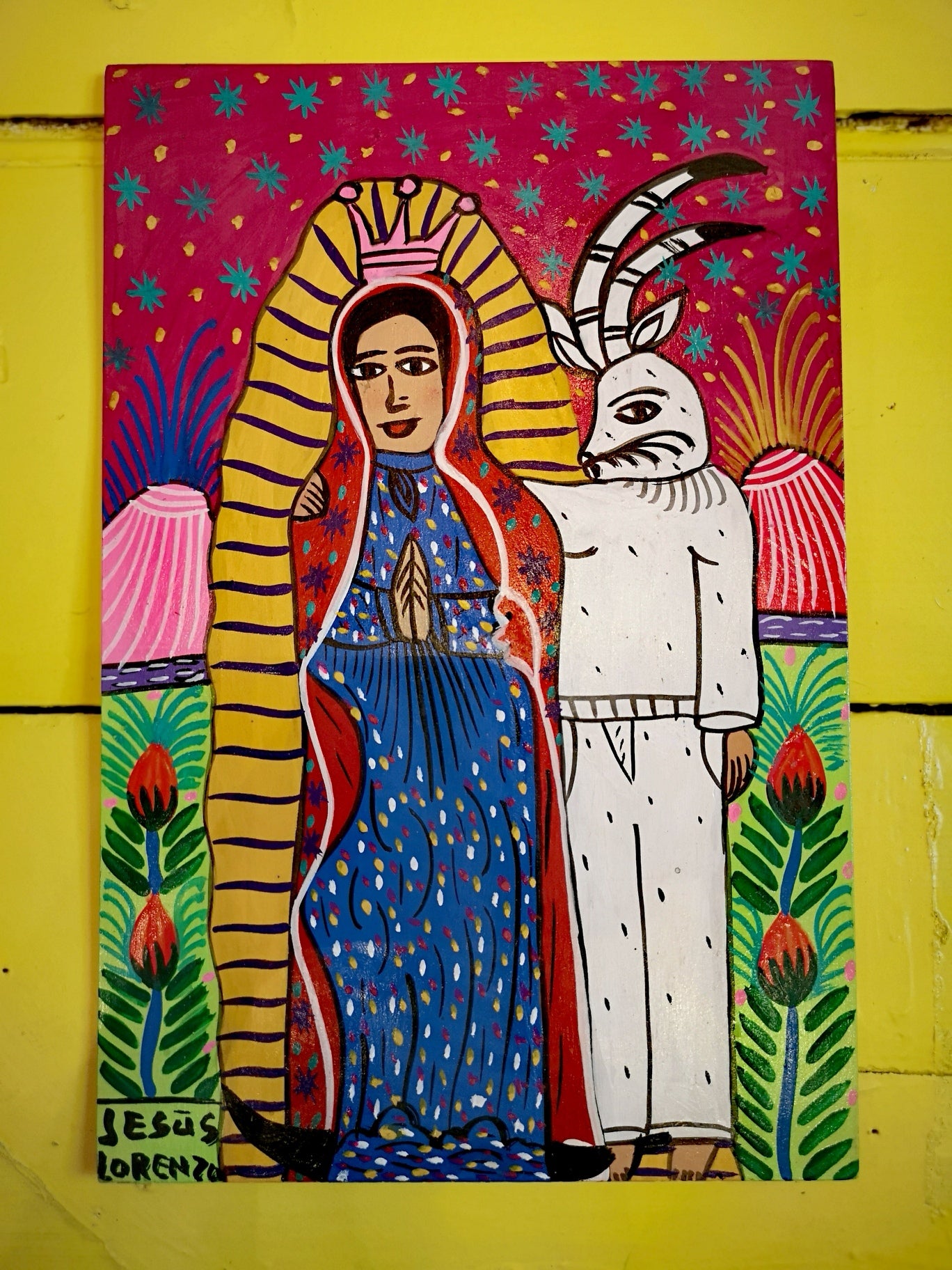 Familia Lorenzo - Religious retablo