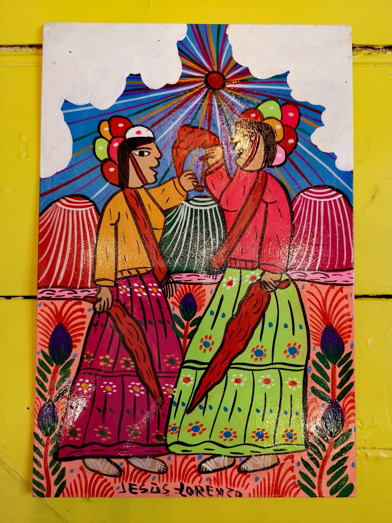 Familia Lorenzo - Festival retablo jesus aureliano fernando