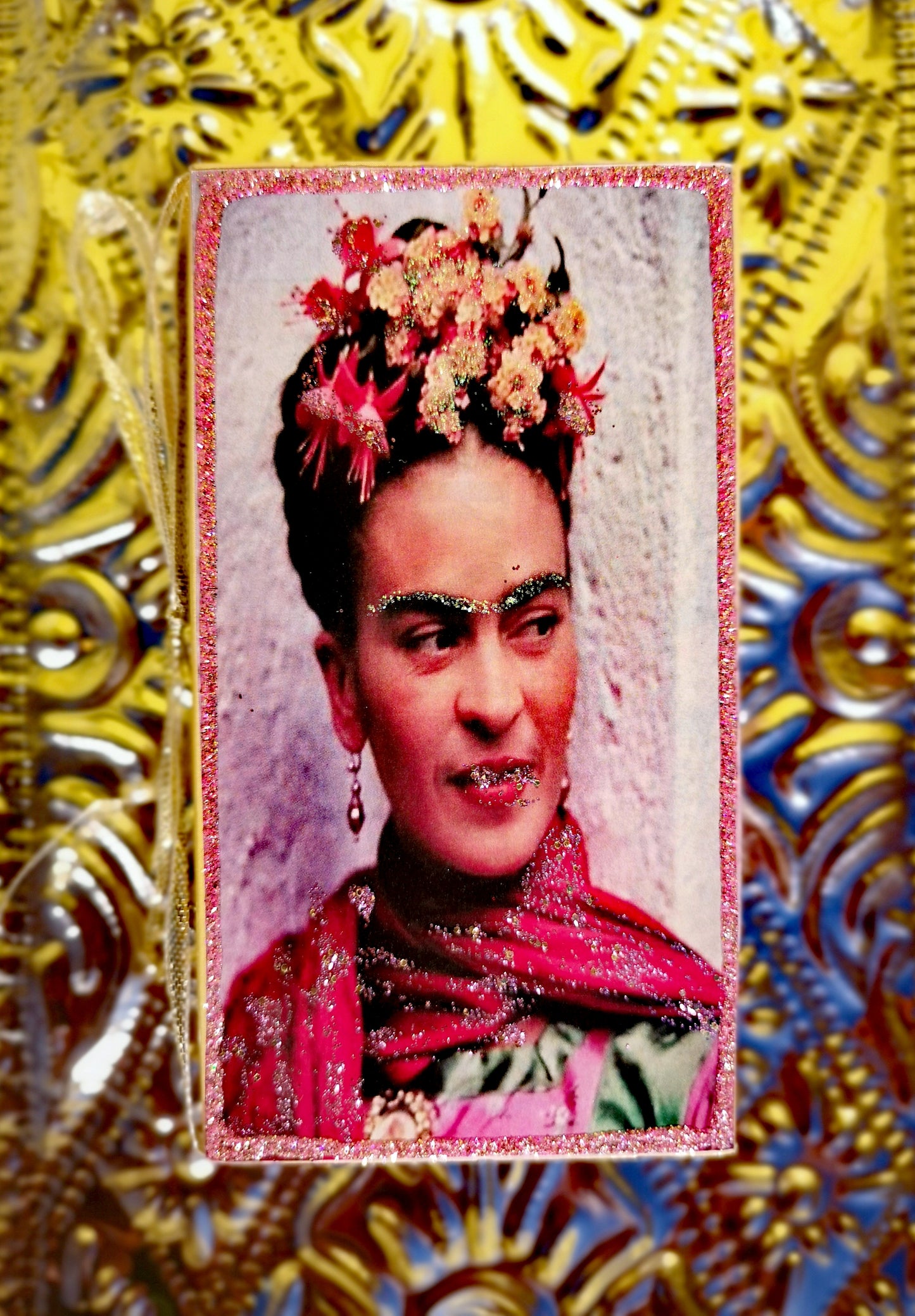 Large Mexican and vintage graphic matchbox
