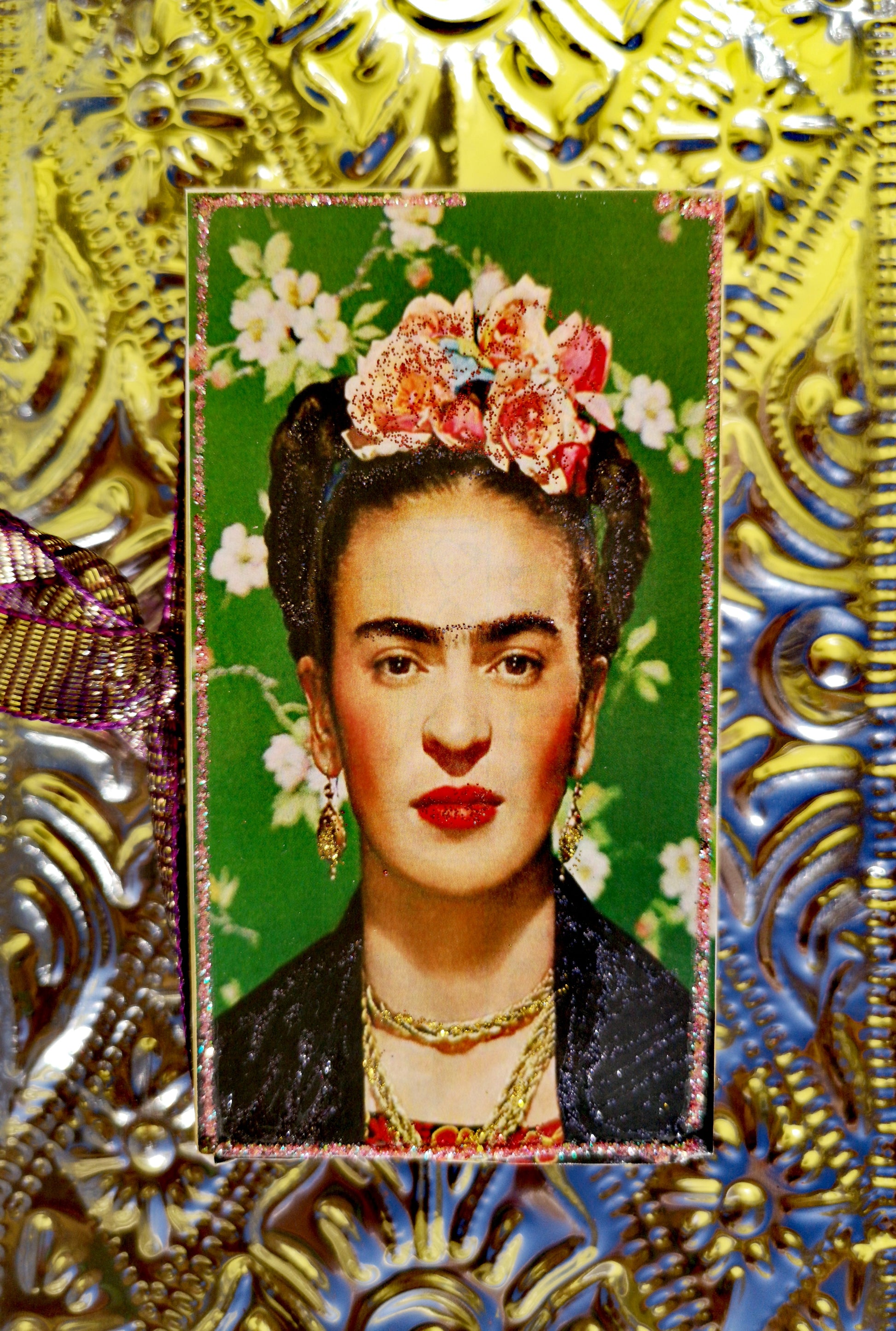 Large Mexican and vintage graphic matchbox