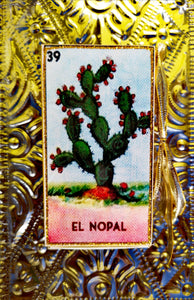 Large Mexican and vintage graphic matchbox