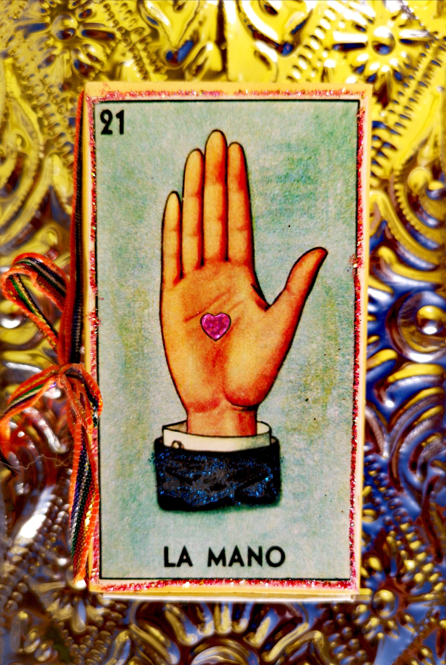 Large Mexican and vintage graphic matchbox