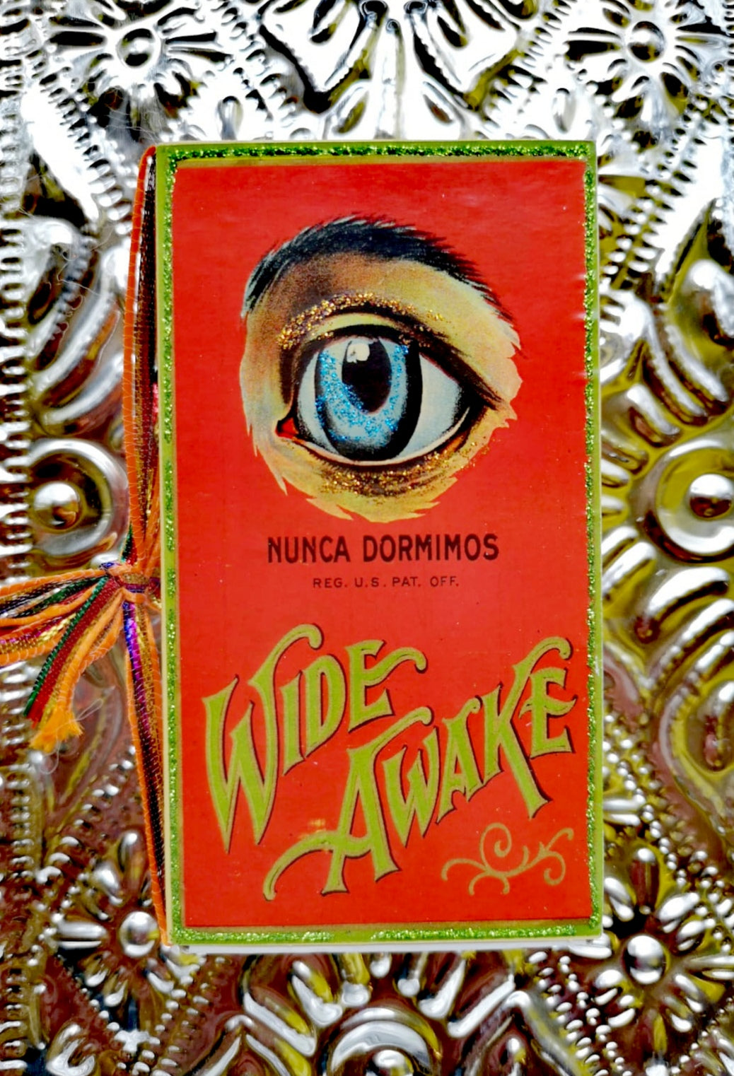 Large Mexican and vintage graphic matchbox
