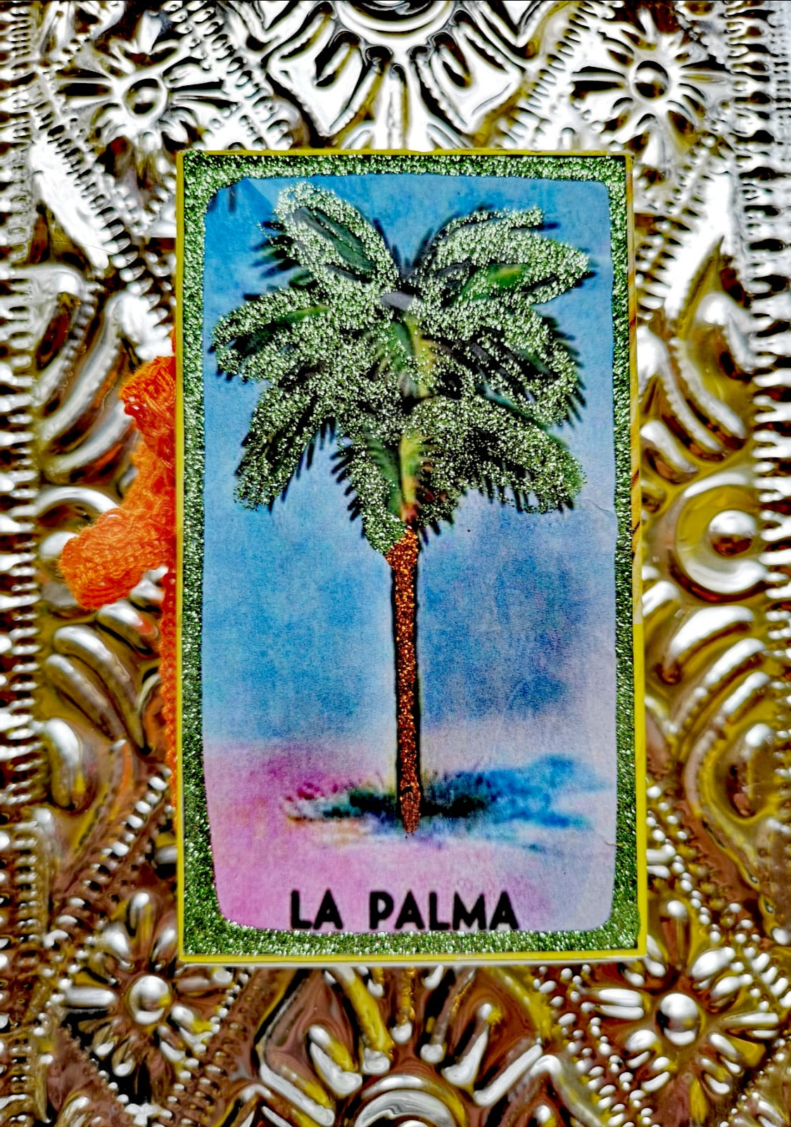 Large Mexican and vintage graphic matchbox