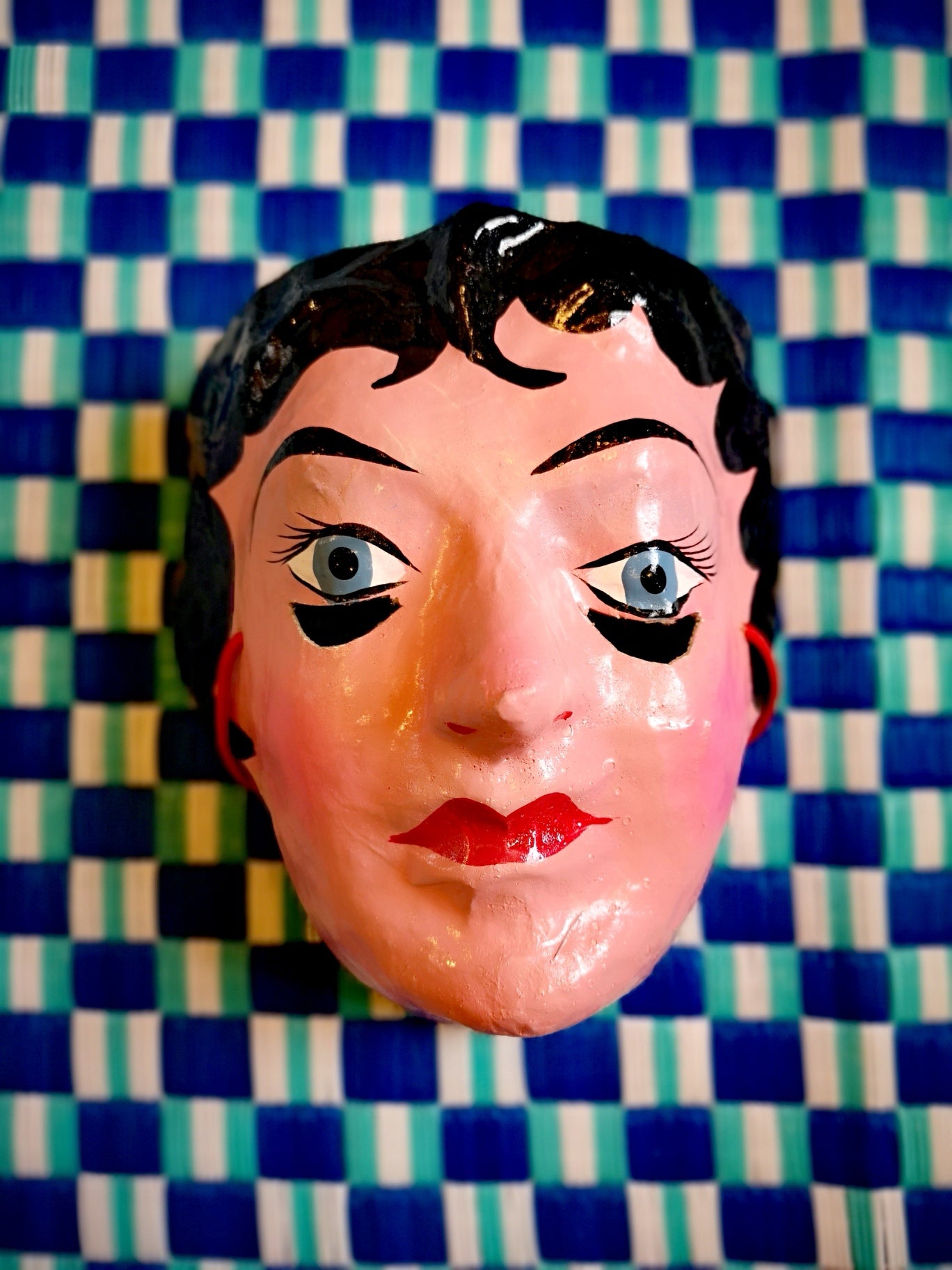 Mexican paper mache mask