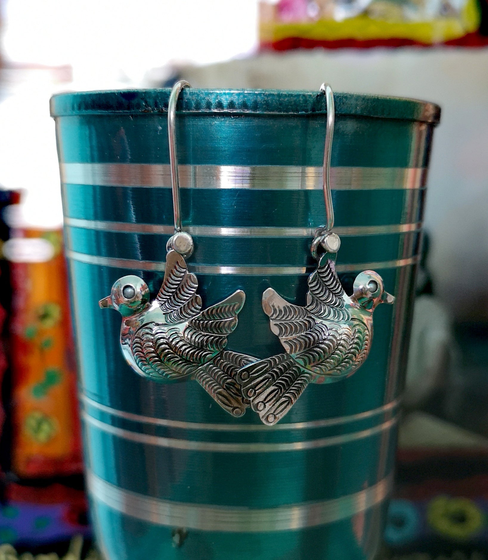 Mexican Flora and fauna earring
