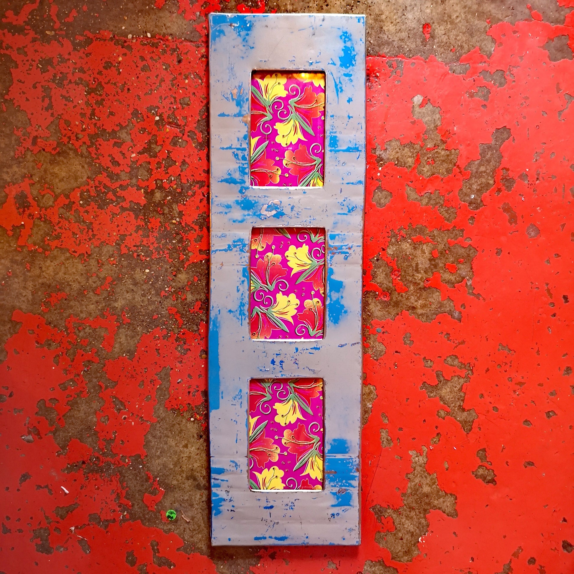 Trio recycle oil drum frame