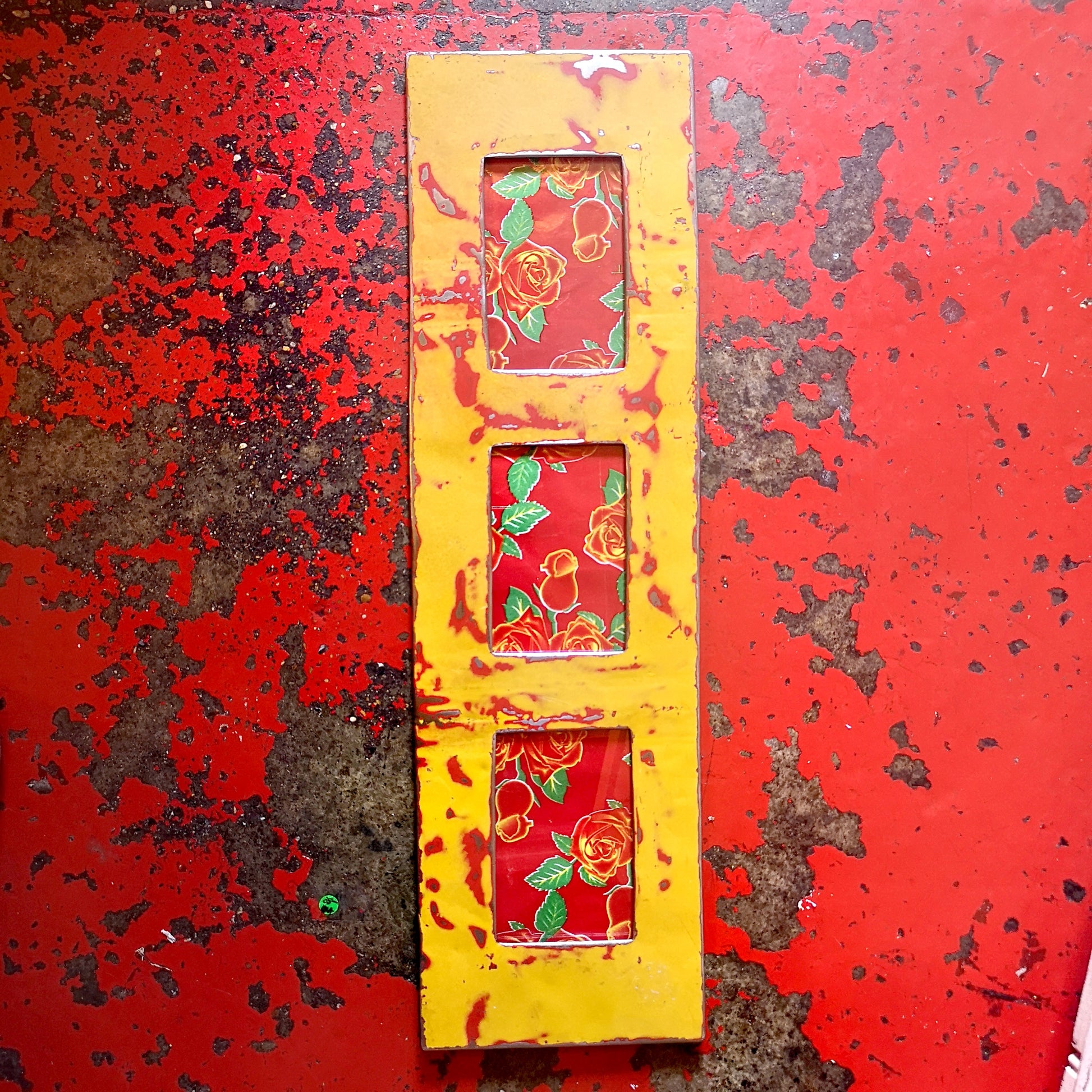 Trio recycle oil drum frame