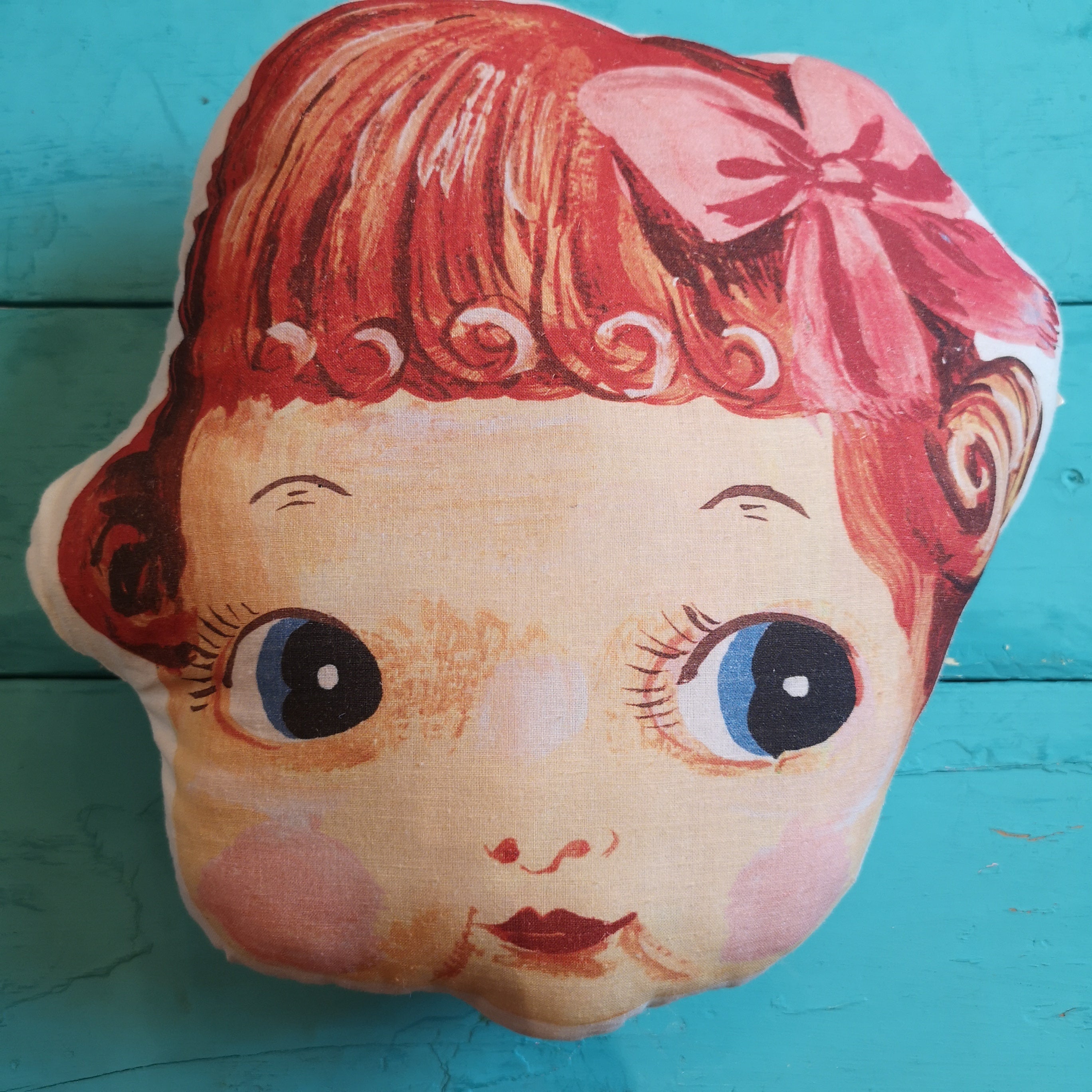 Nathalie Lété cushion doll faces