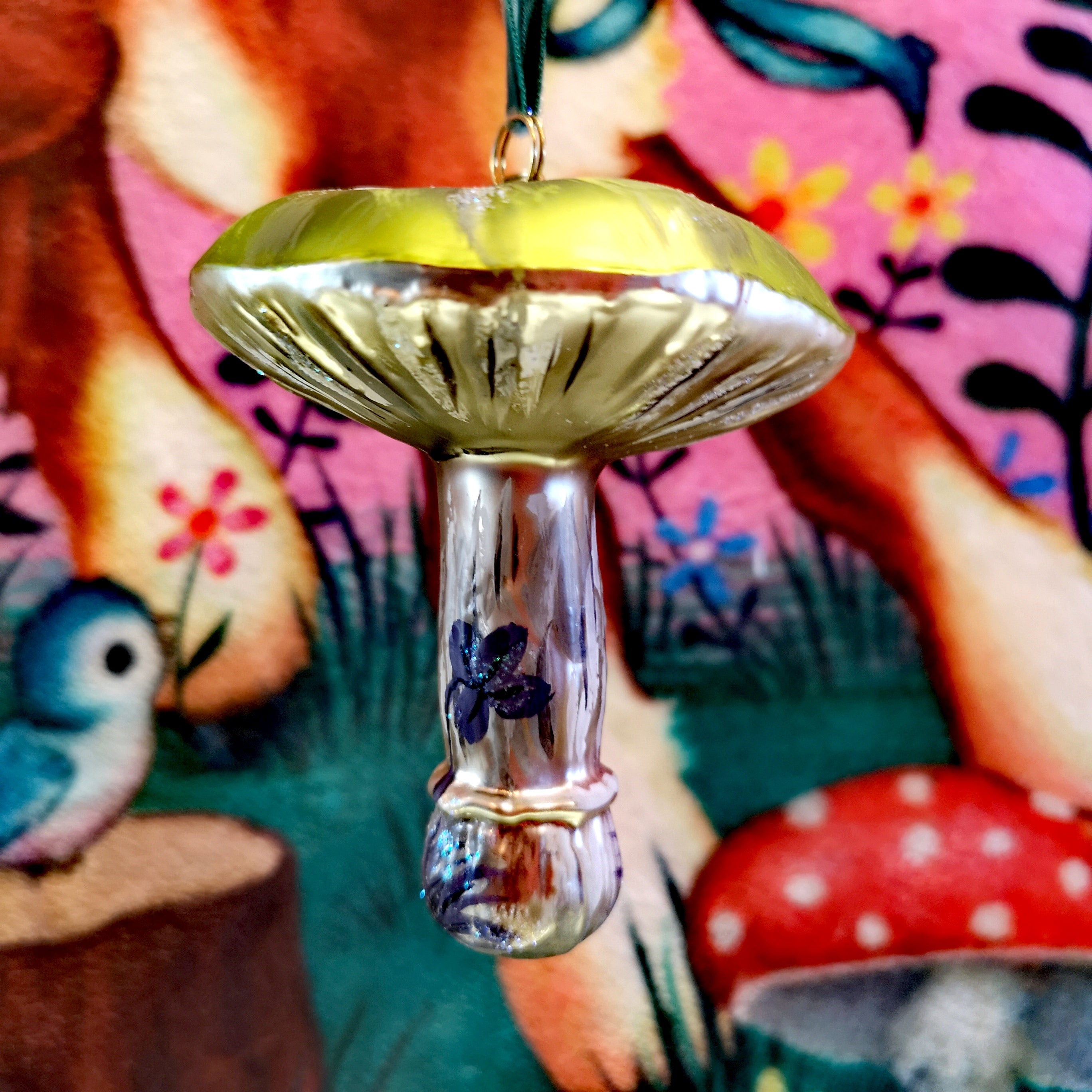 Nathalie Lete mushroom ornaments