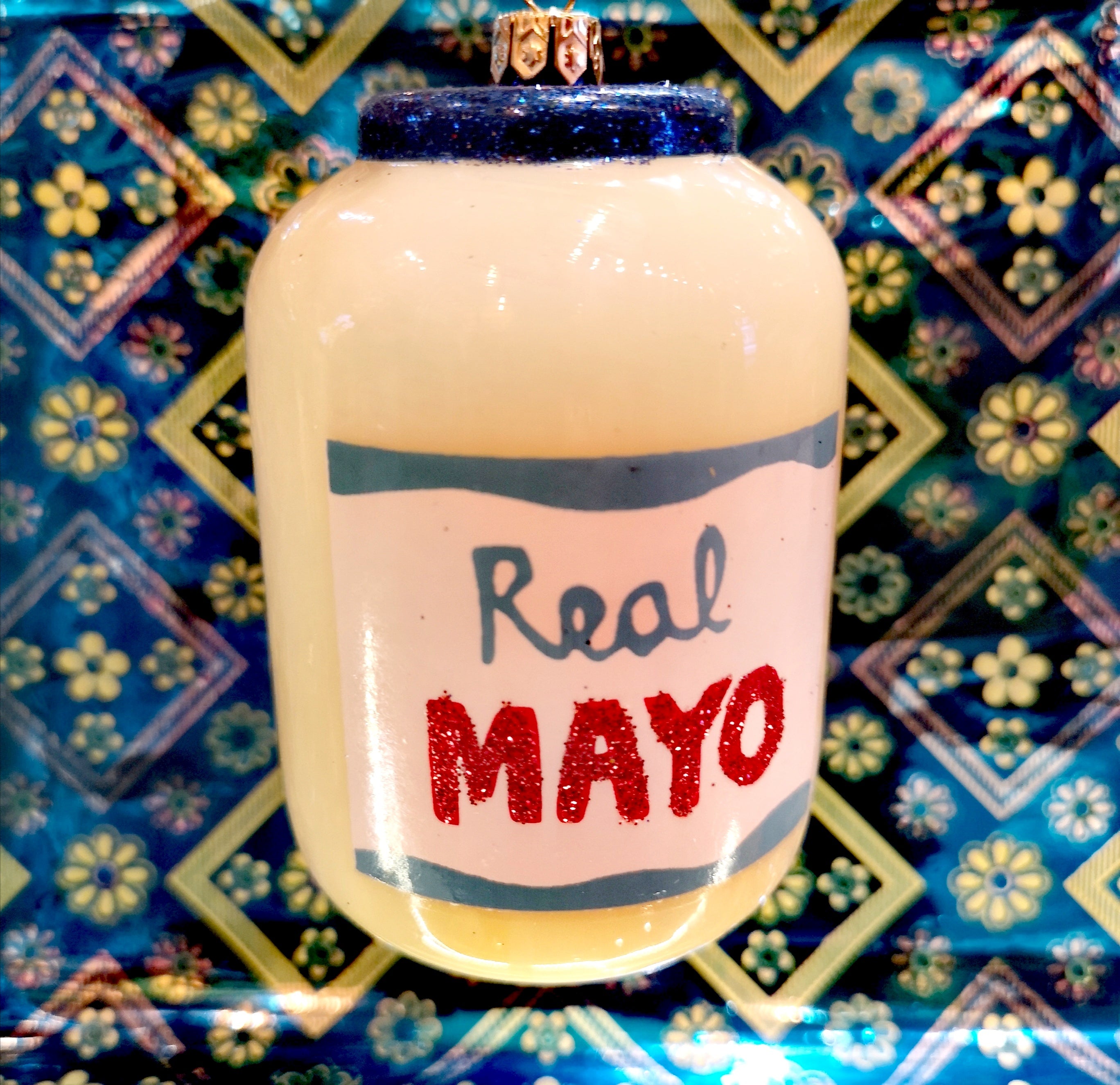 Mayo glass bauble