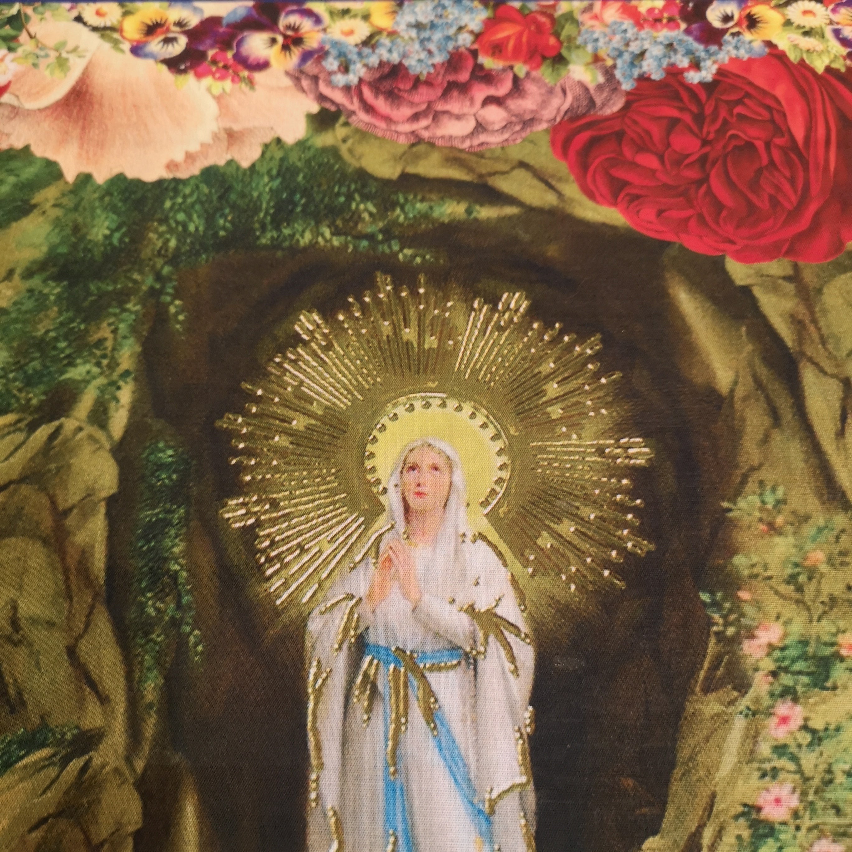 Lady of lourdes bandana