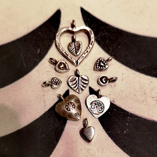 Heart Karen tribe charms