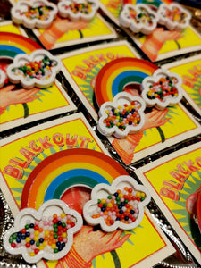 Kitsch happy and fun brooches