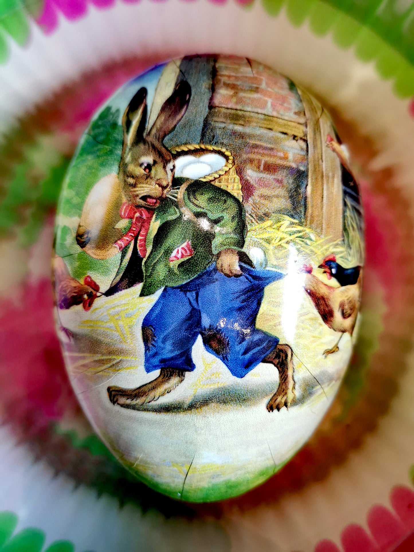 Medium German card eggs
