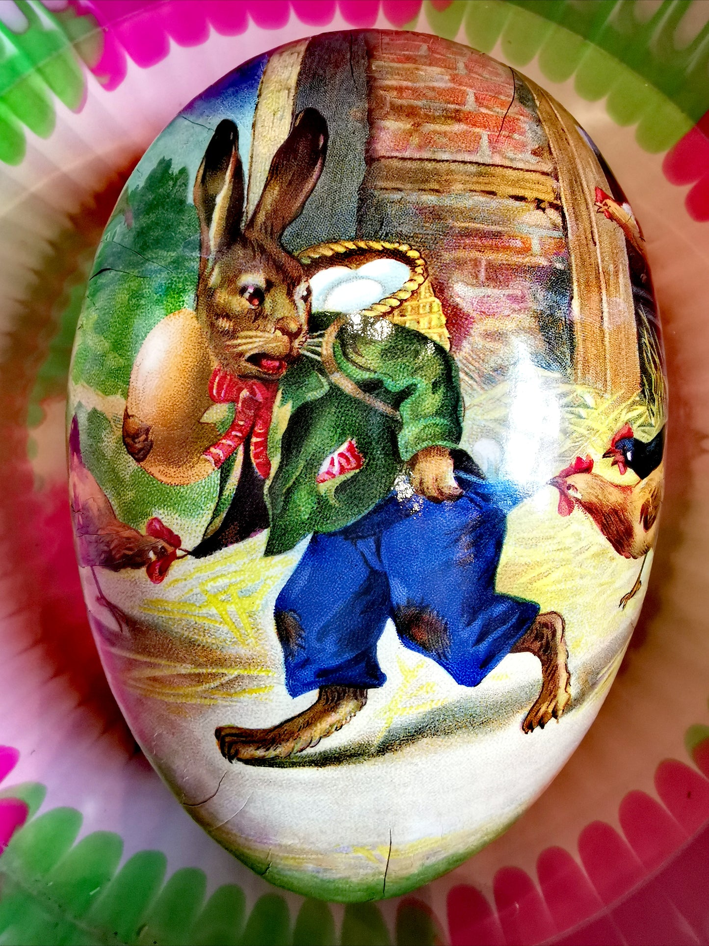 Large German card eggs