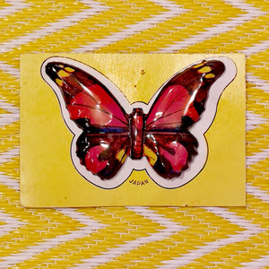 Japanese tin super size butterfly pins