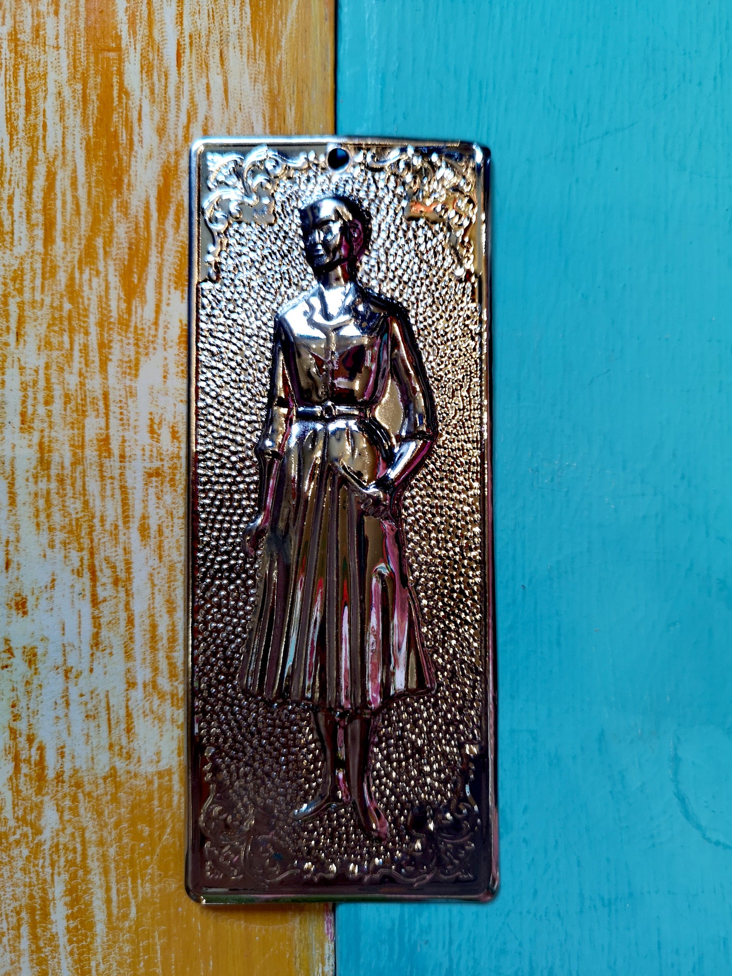 Silver plated votive