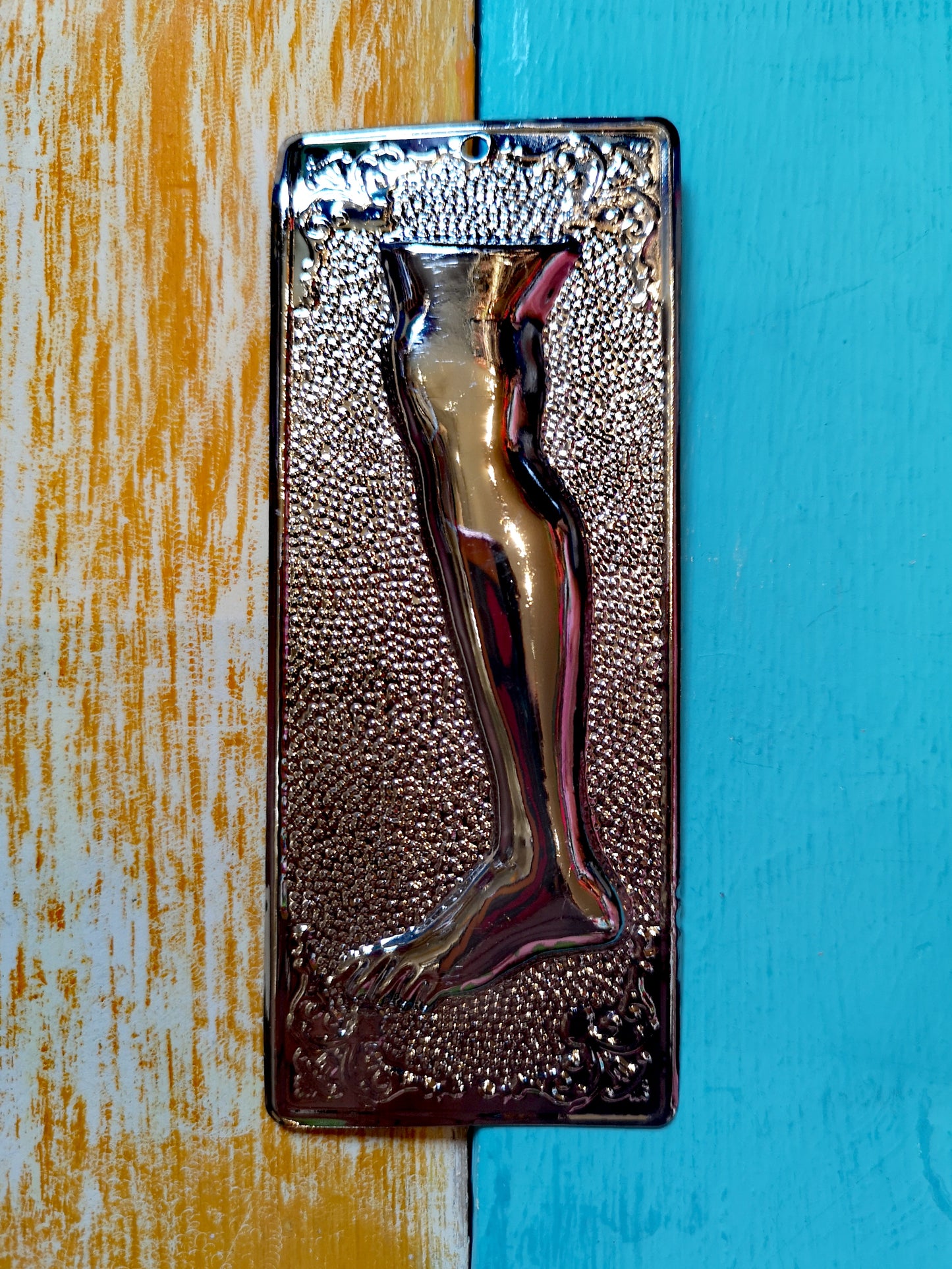 Silver plated votive
