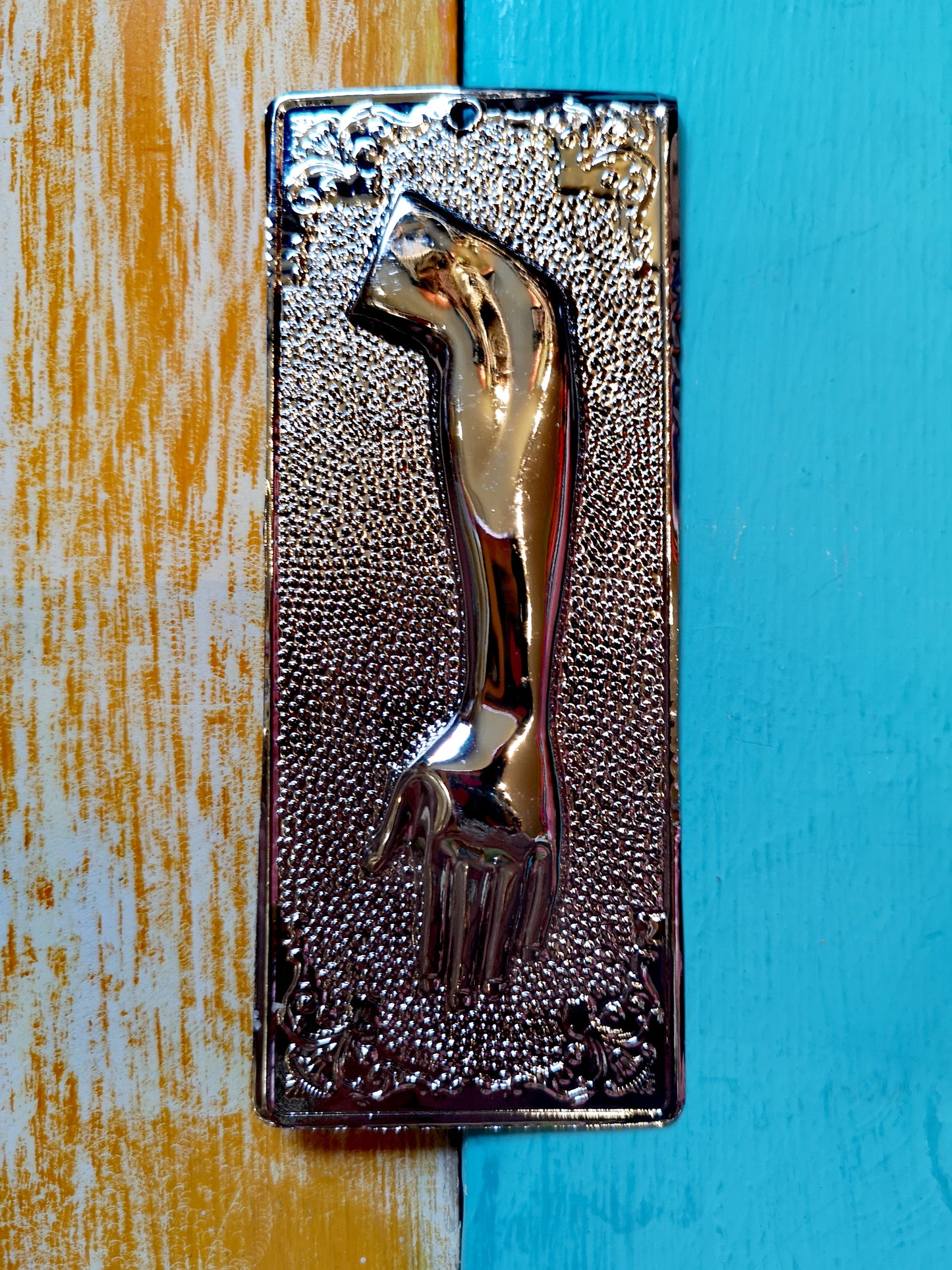 Silver plated votive