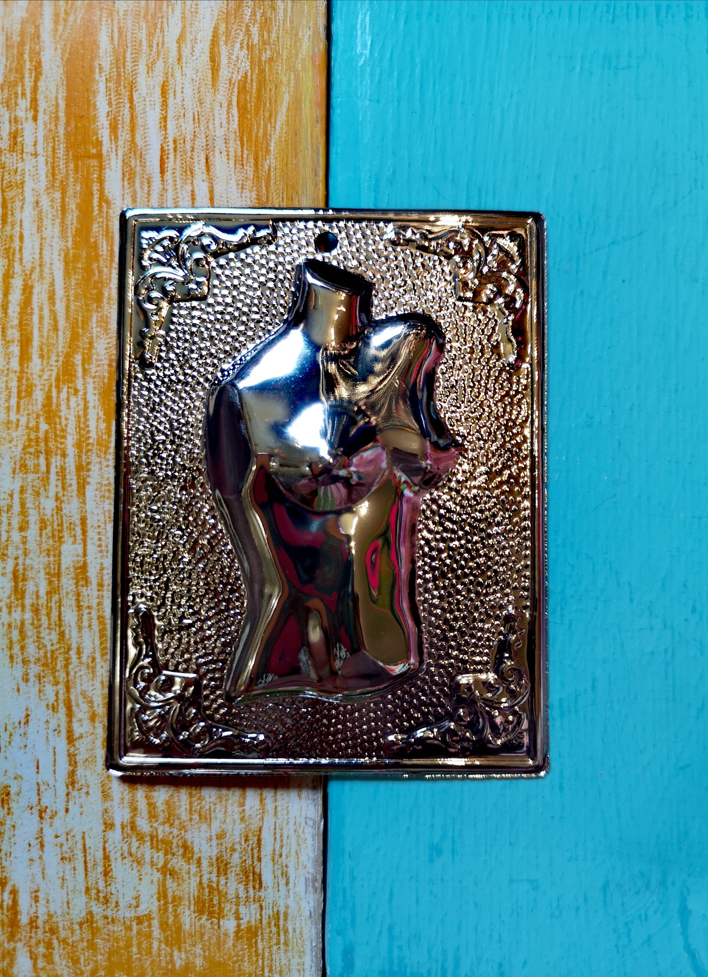 Silver plated votive