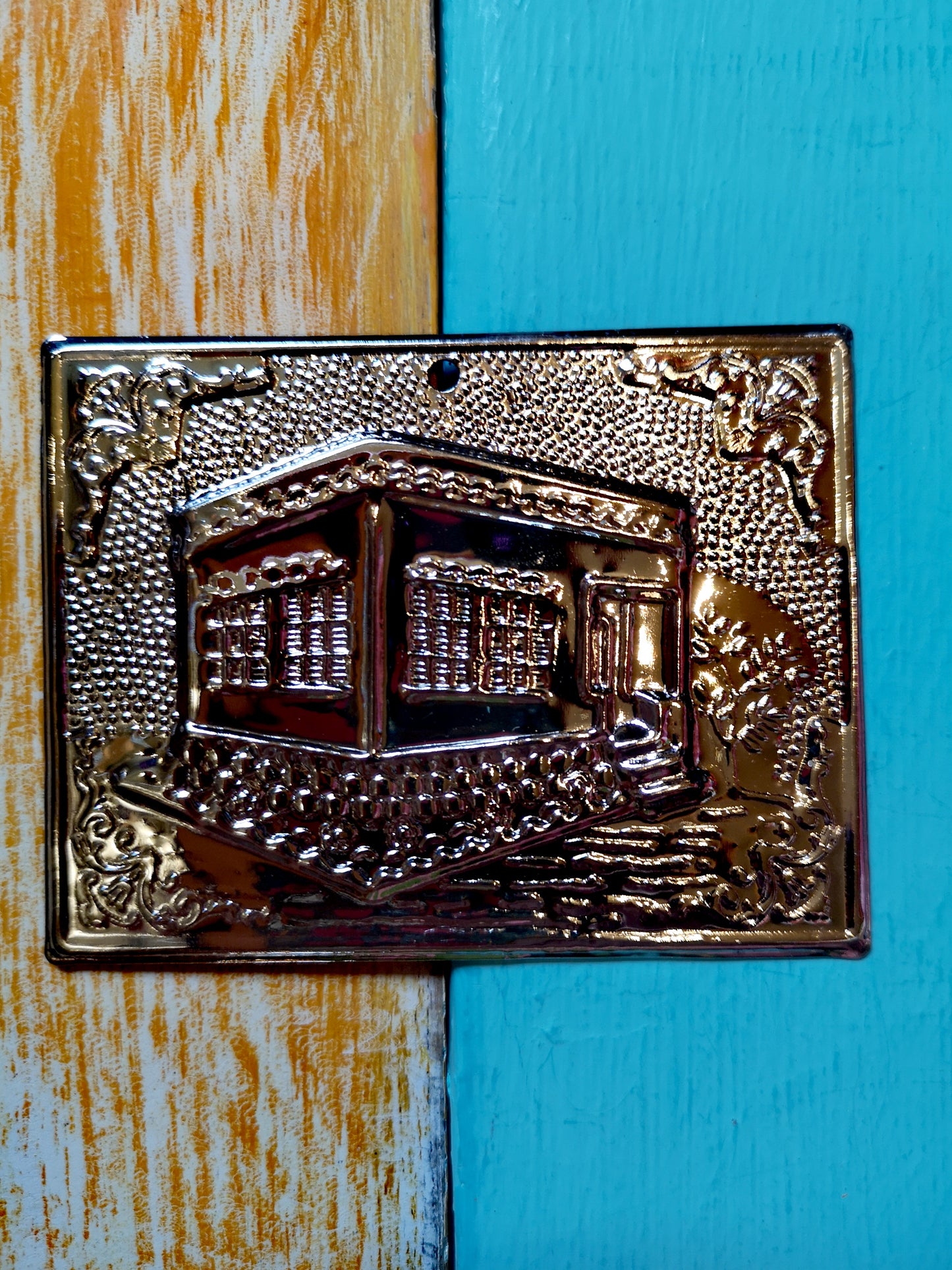 Silver plated votive