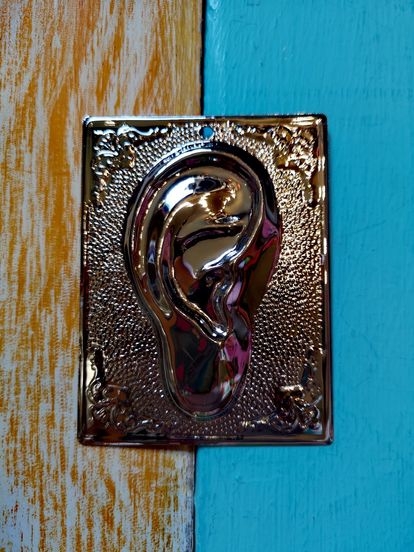 Silver plated votive