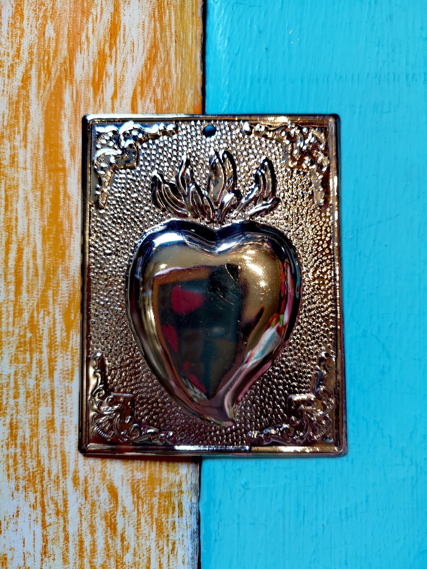 Silver plated votive