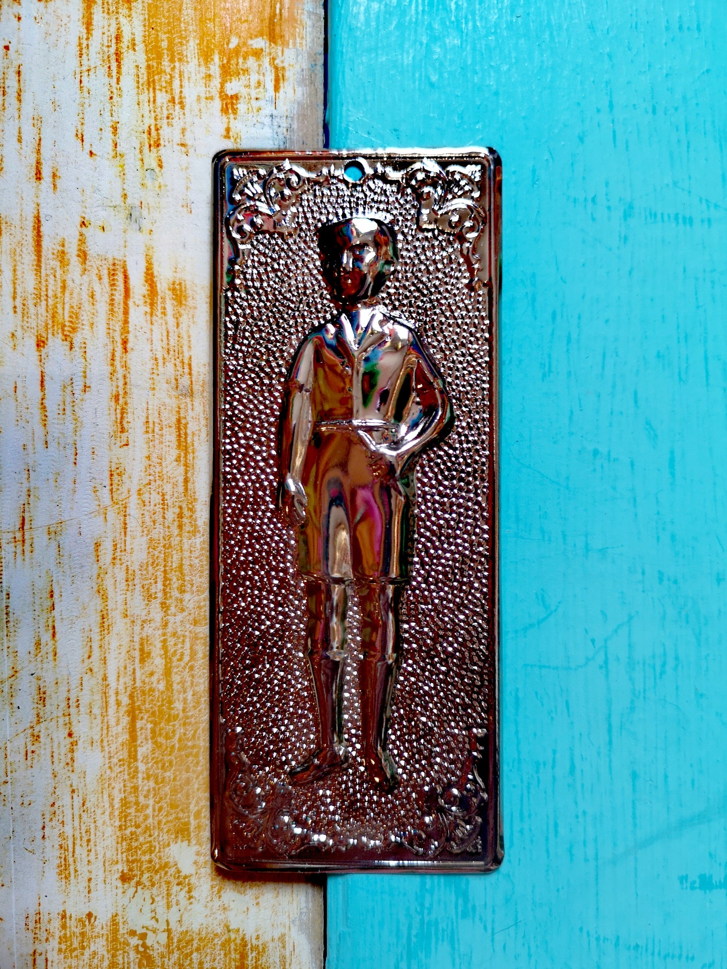Silver plated votive
