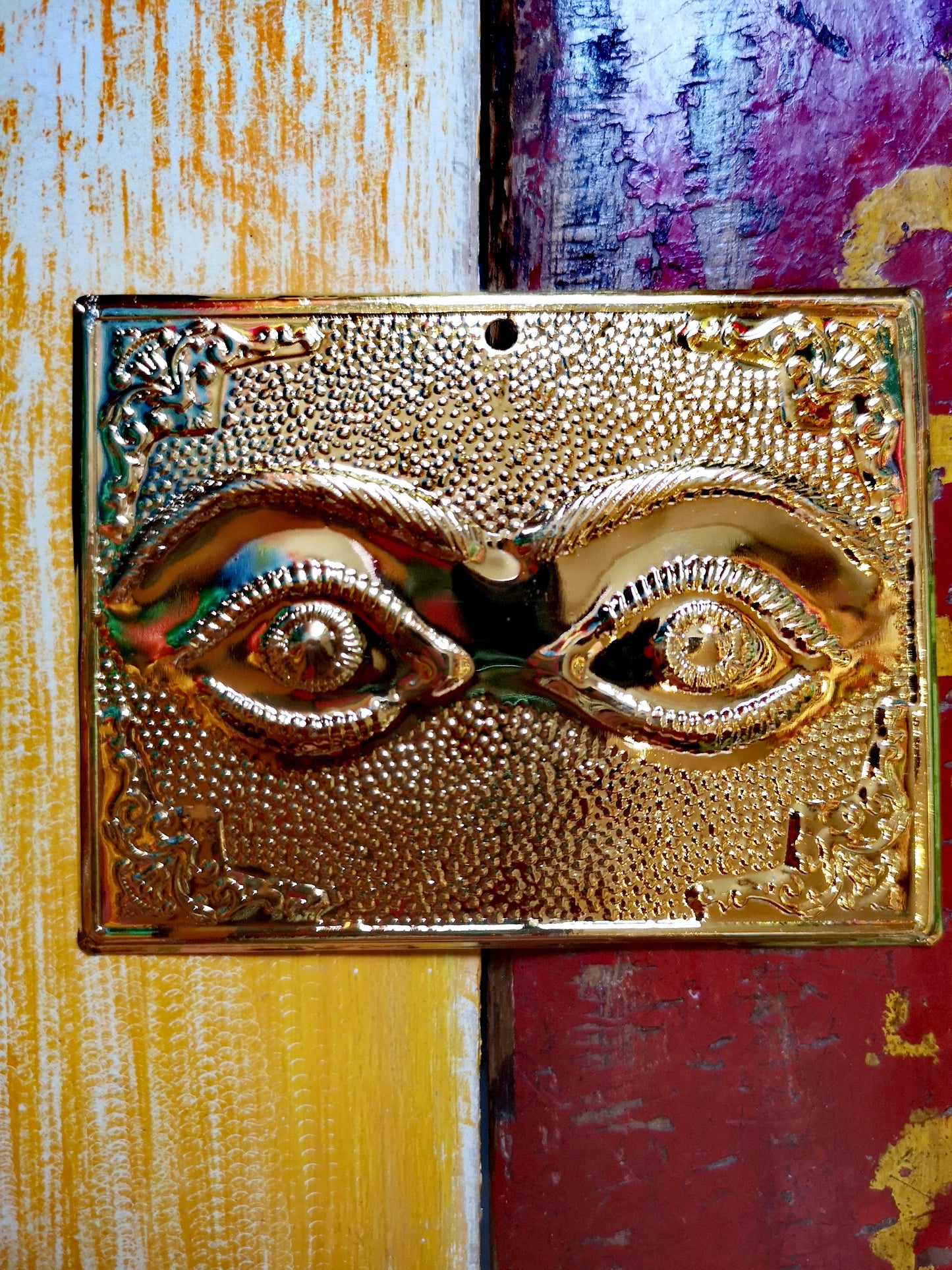 Gold plated votive
