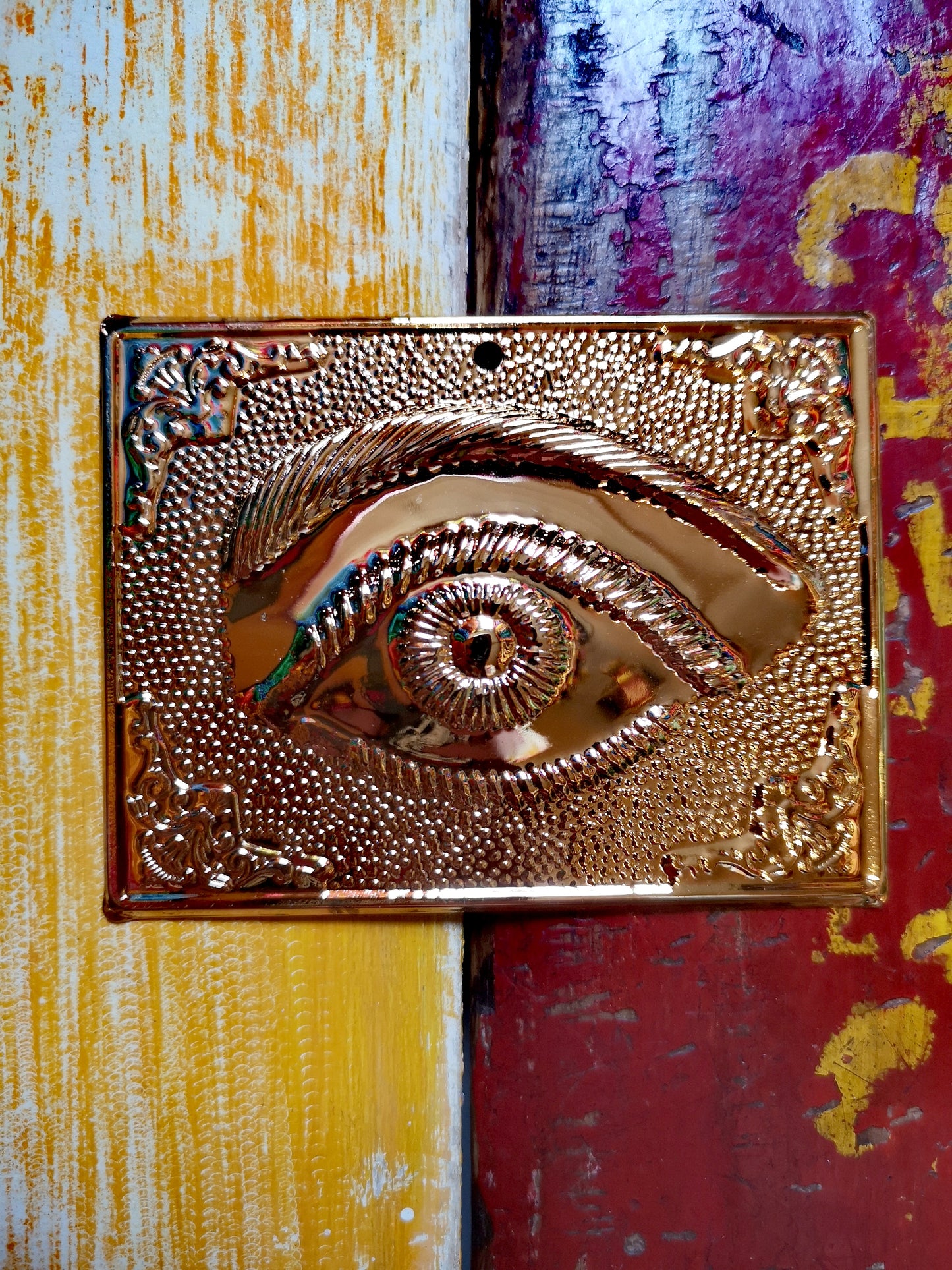 Gold plated votive
