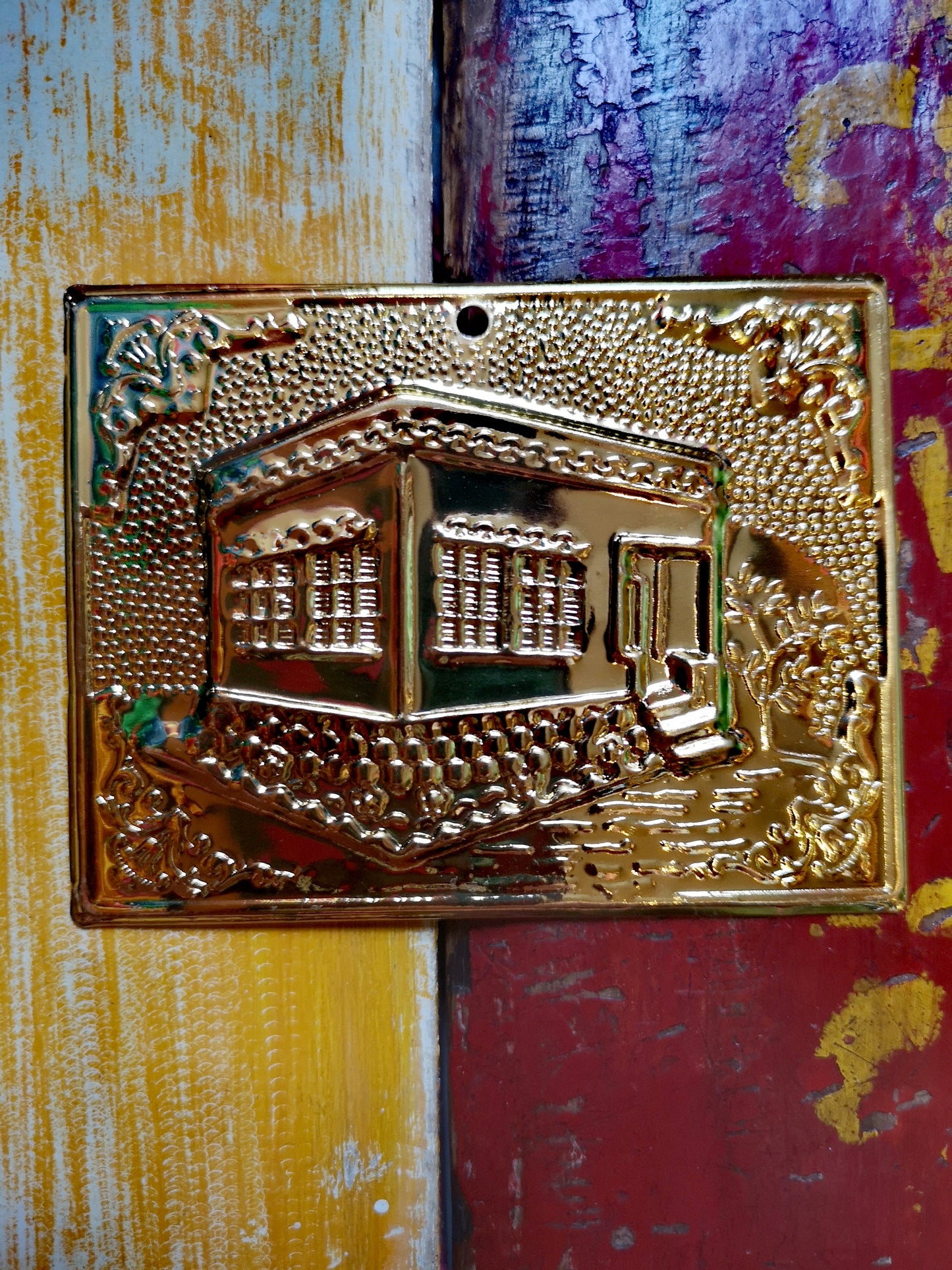 Gold plated votive