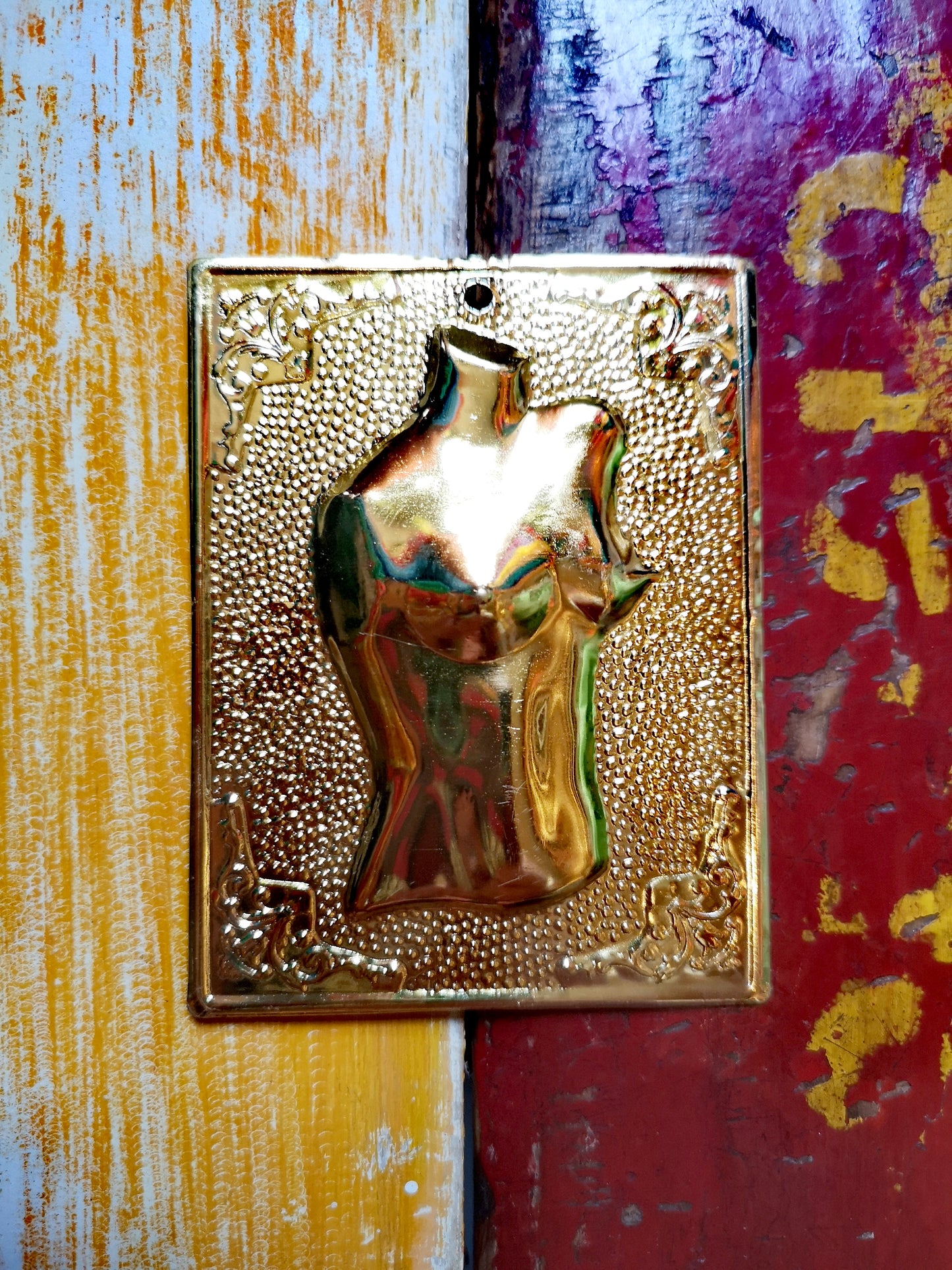Gold plated votive